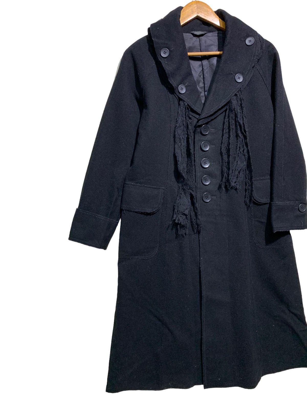 Crescent Down Works × Japanese Brand 🔥CRESCENT DOWN WORK WOOL OVERCOATS Size US M / EU 48-50 / 2 - 2 Thumbnail