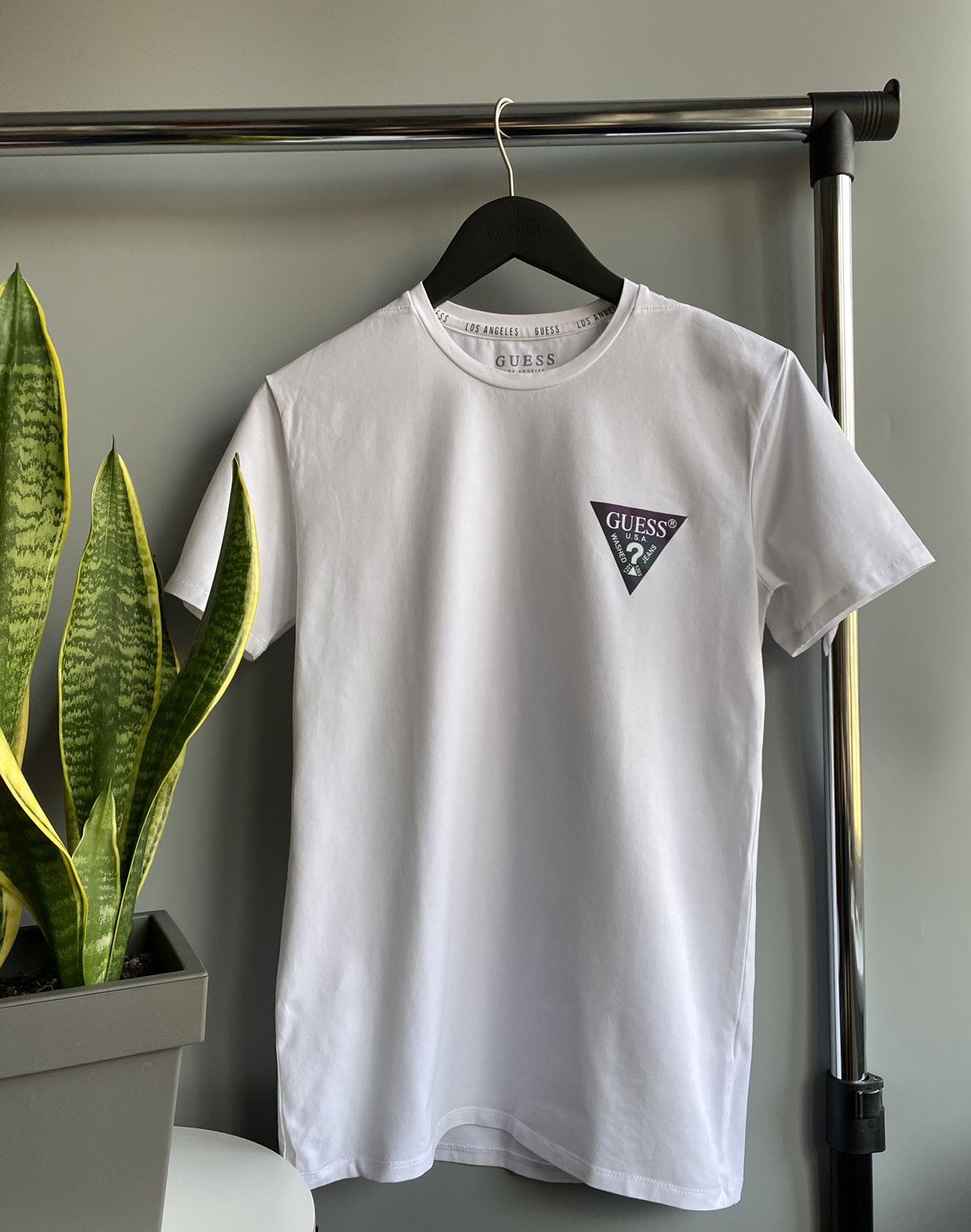 Guess × Vintage Guess Logo T-Shirt White Size US S / EU 44-46 / 1 - 1 Thumbnail