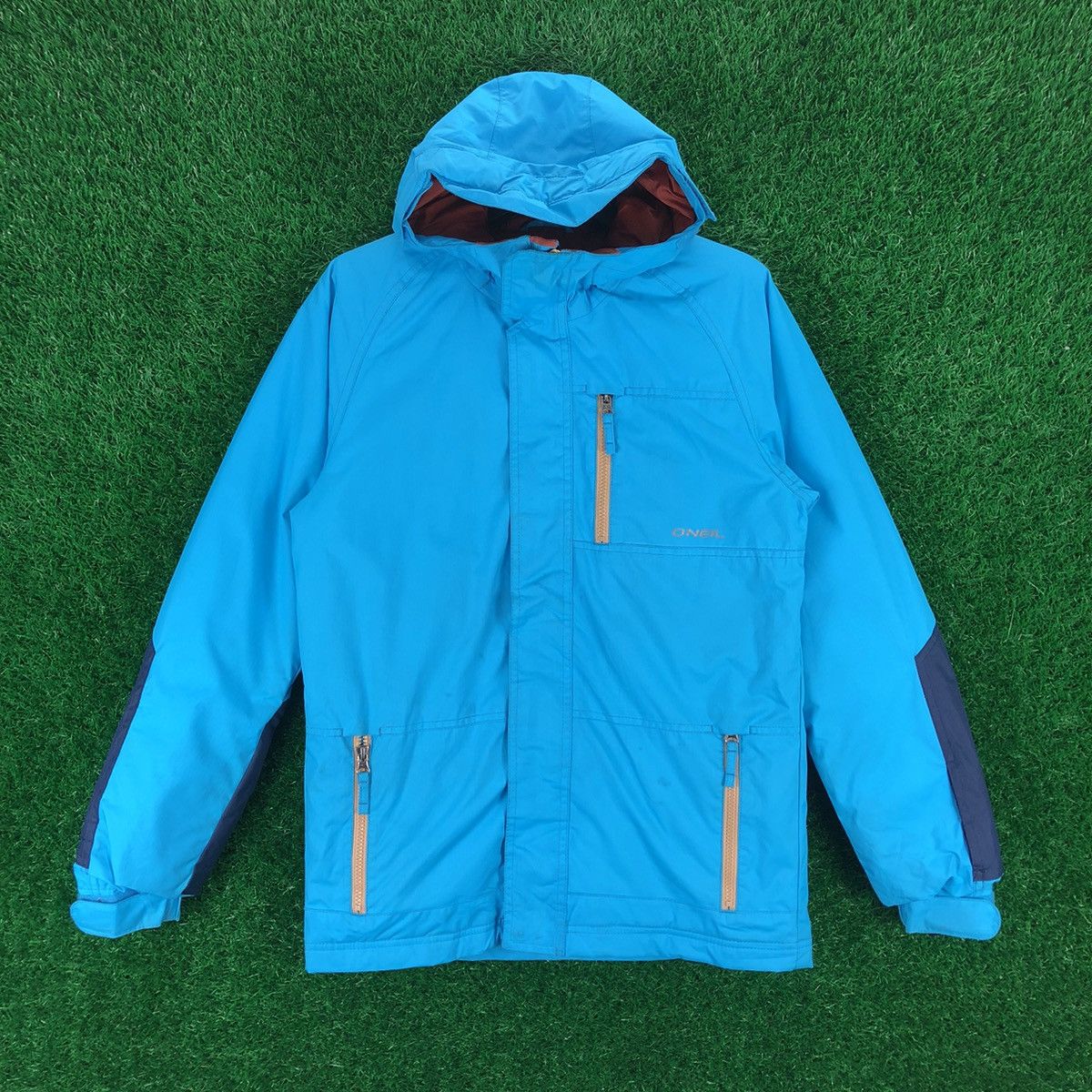 image of Oneill x Thinsulate O'neill Thinsulate Insulation Snow Outerwear Gorpcore Jacket in Blue (Size Smal