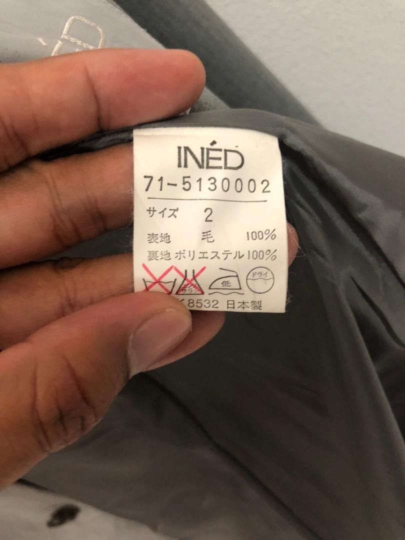 Yohji Yamamoto Vintage INED By Yohji Yamamoto Blazer Coat Jacket Size US S / EU 44-46 / 1 - 10 Thumbnail