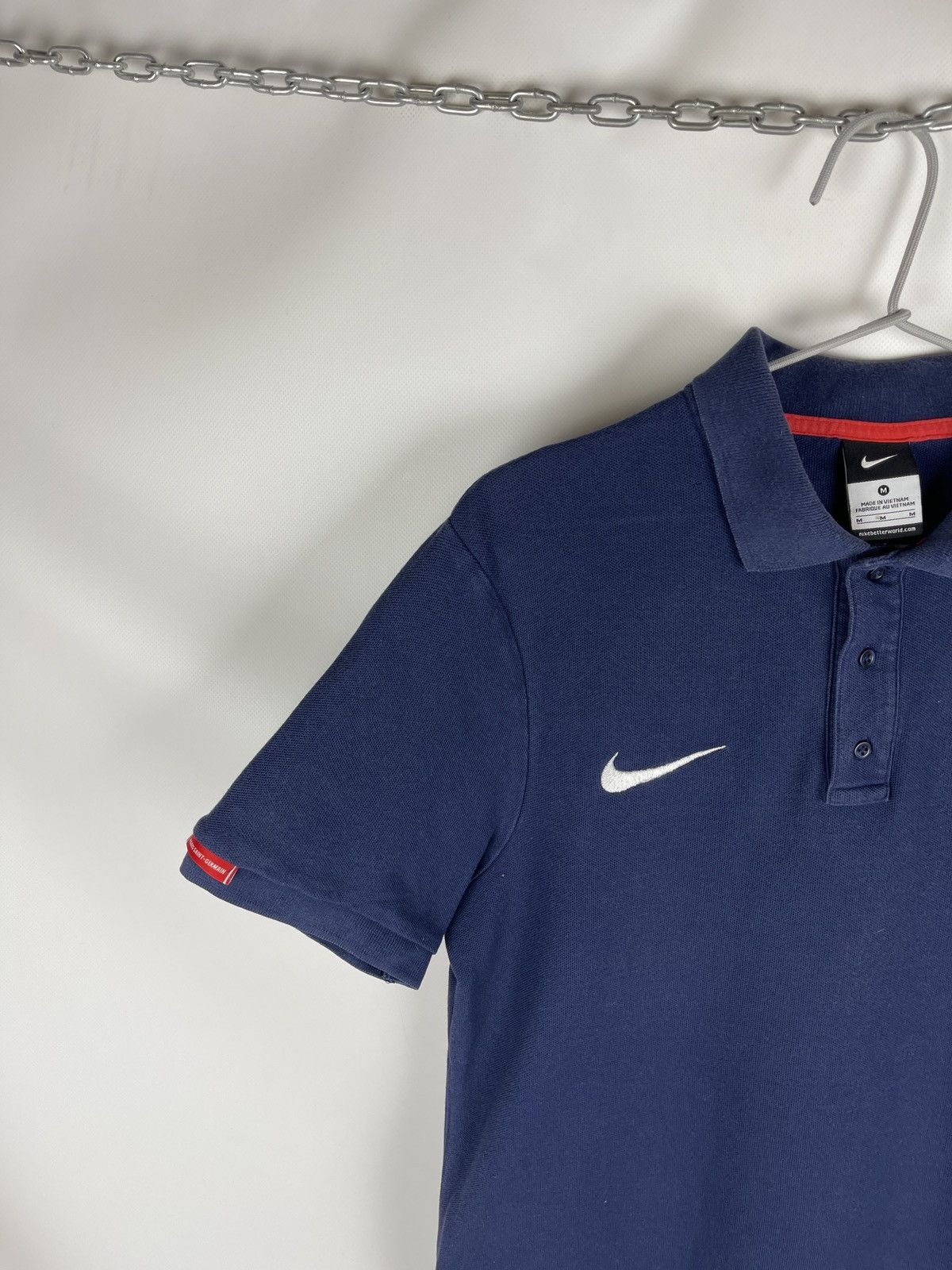Nike Nike Paris Saint-Germain vintage faded polo tee shirt Size US M / EU 48-50 / 2 - 3 Thumbnail