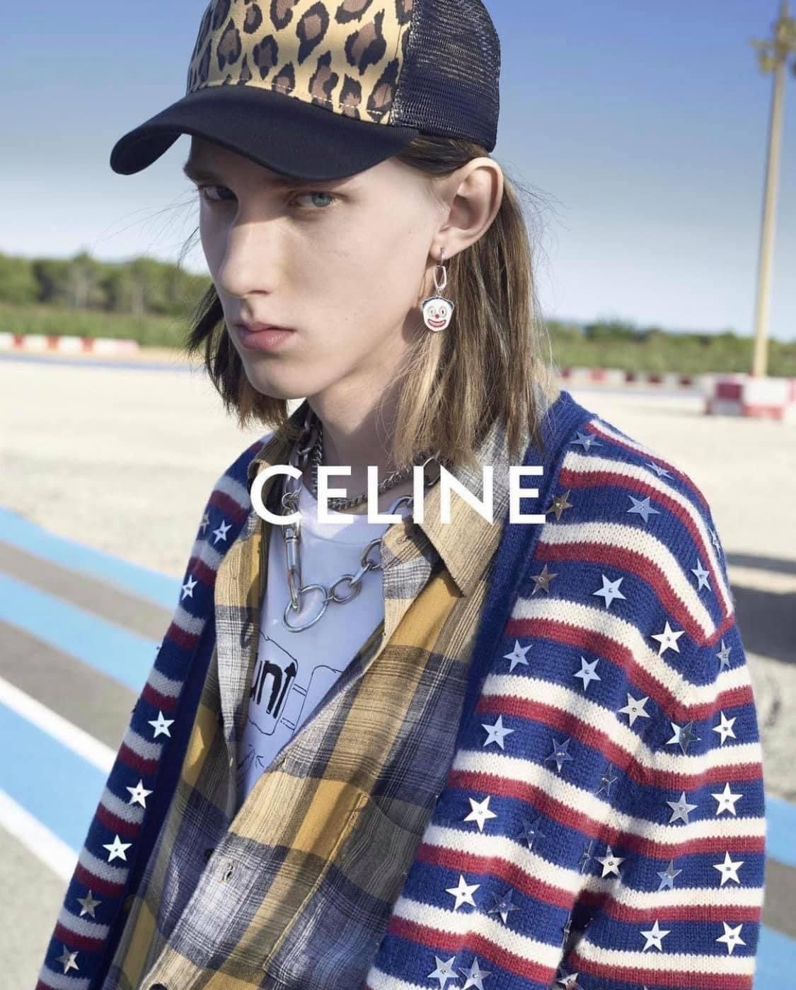 Celine × Hedi Slimane SS21 Star Embroidered Loose Cardigan sz S Size US S / EU 44-46 / 1 - 13 Thumbnail