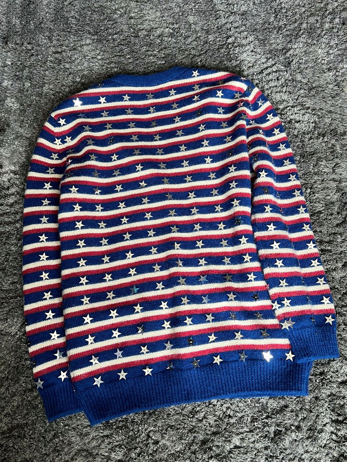 Celine × Hedi Slimane SS21 Star Embroidered Loose Cardigan sz S Size US S / EU 44-46 / 1 - 5 Thumbnail