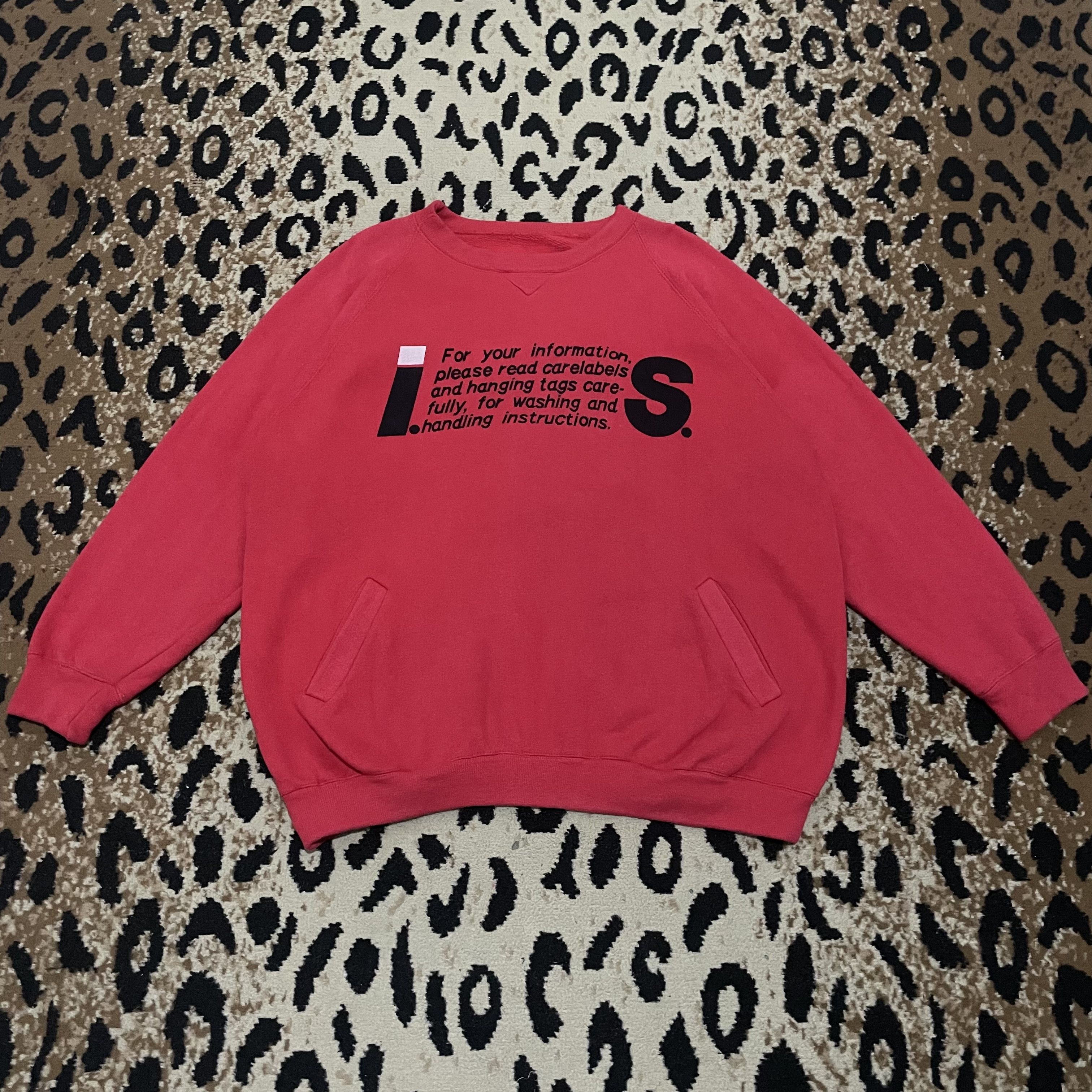 Issey Miyake Care Label Crewneck