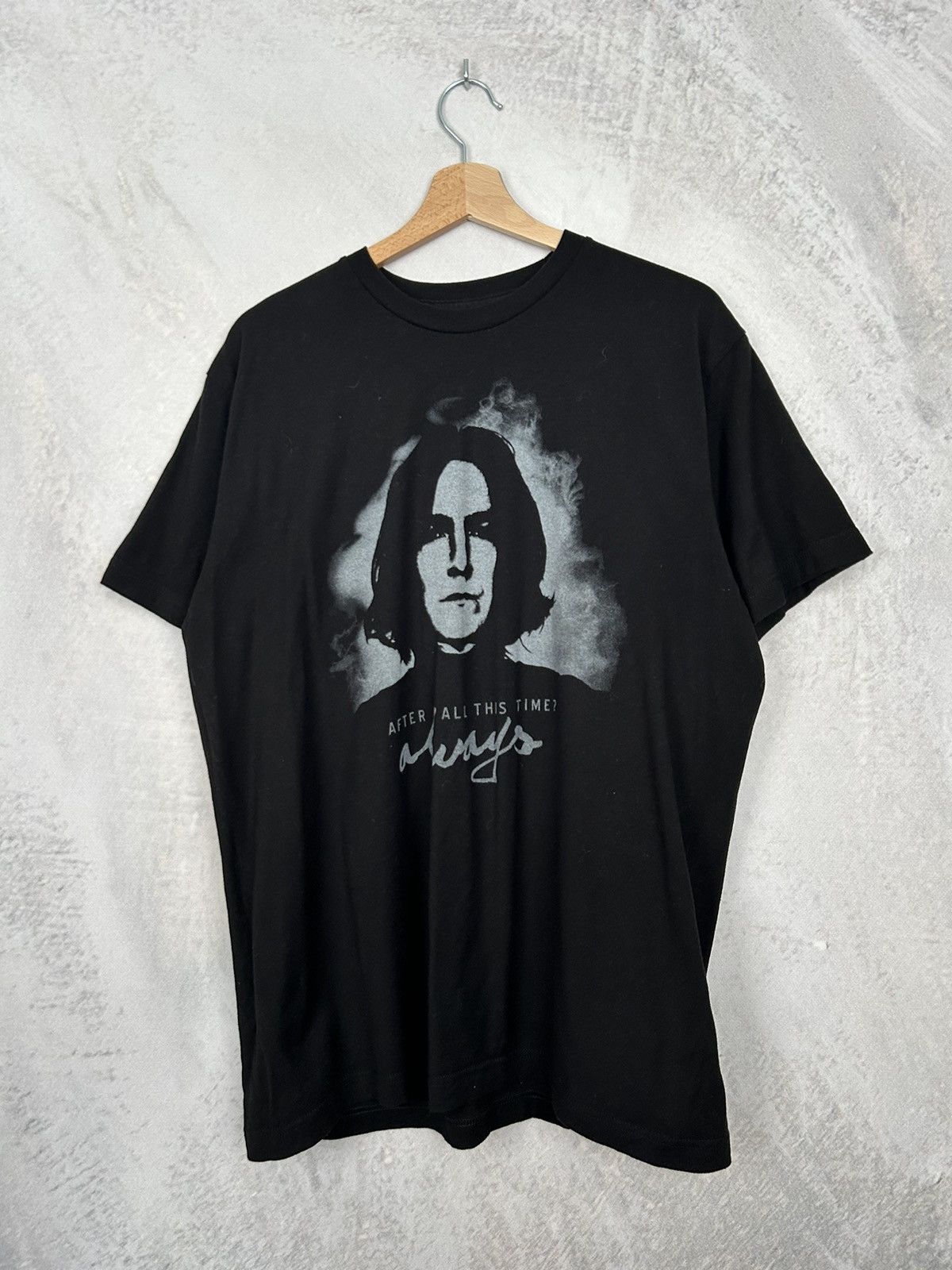 Vintage × Warner Bros Vintage Severus Snape Harry Potter Movie Promo Graphic Tee Size US L / EU 52-54 / 3 - 1 Thumbnail