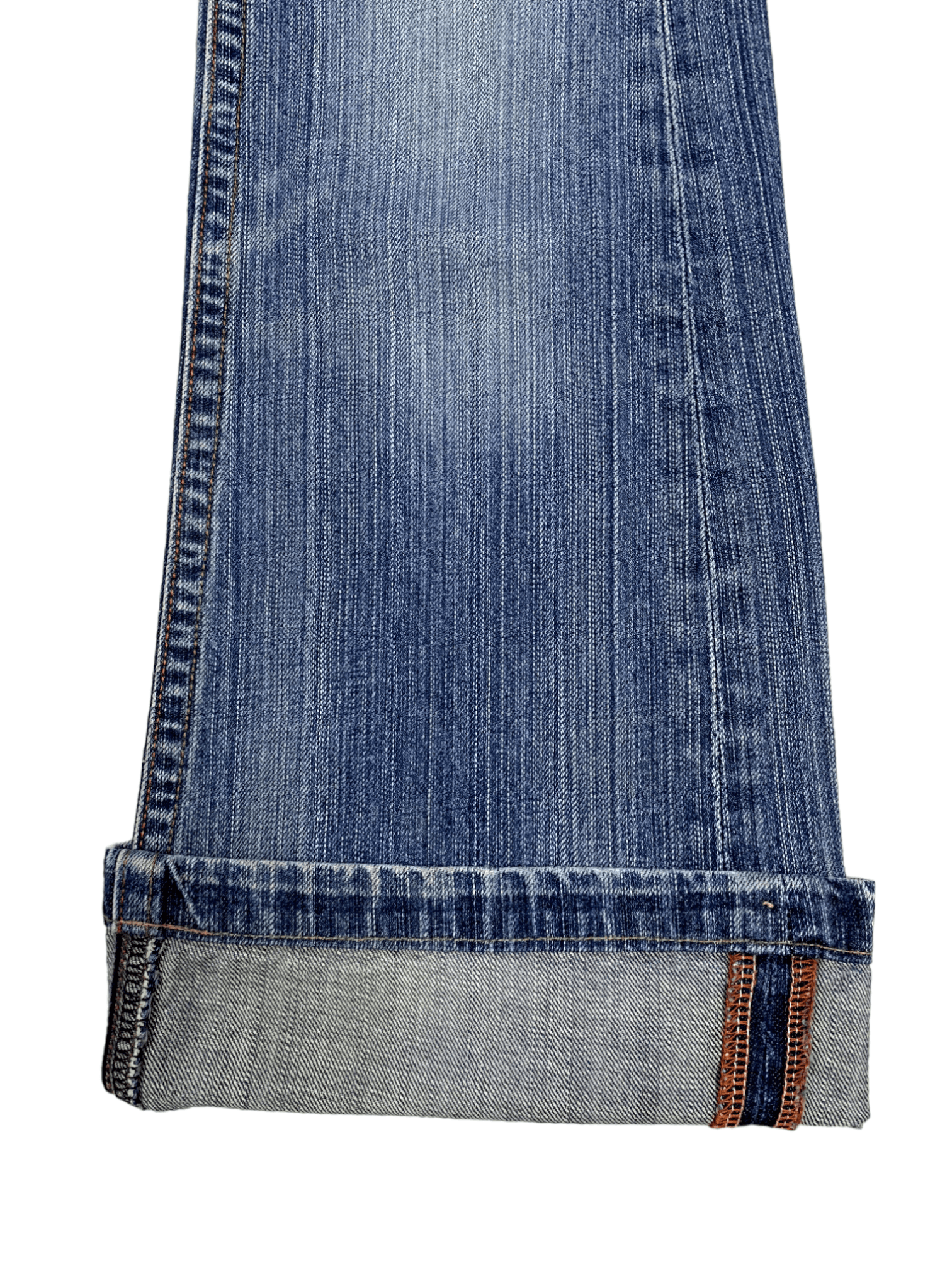 Japanese Brand Vintage Japanese Brand Blue Wash Flare Style Jeans Size US 28 / EU 44 - 13 Thumbnail