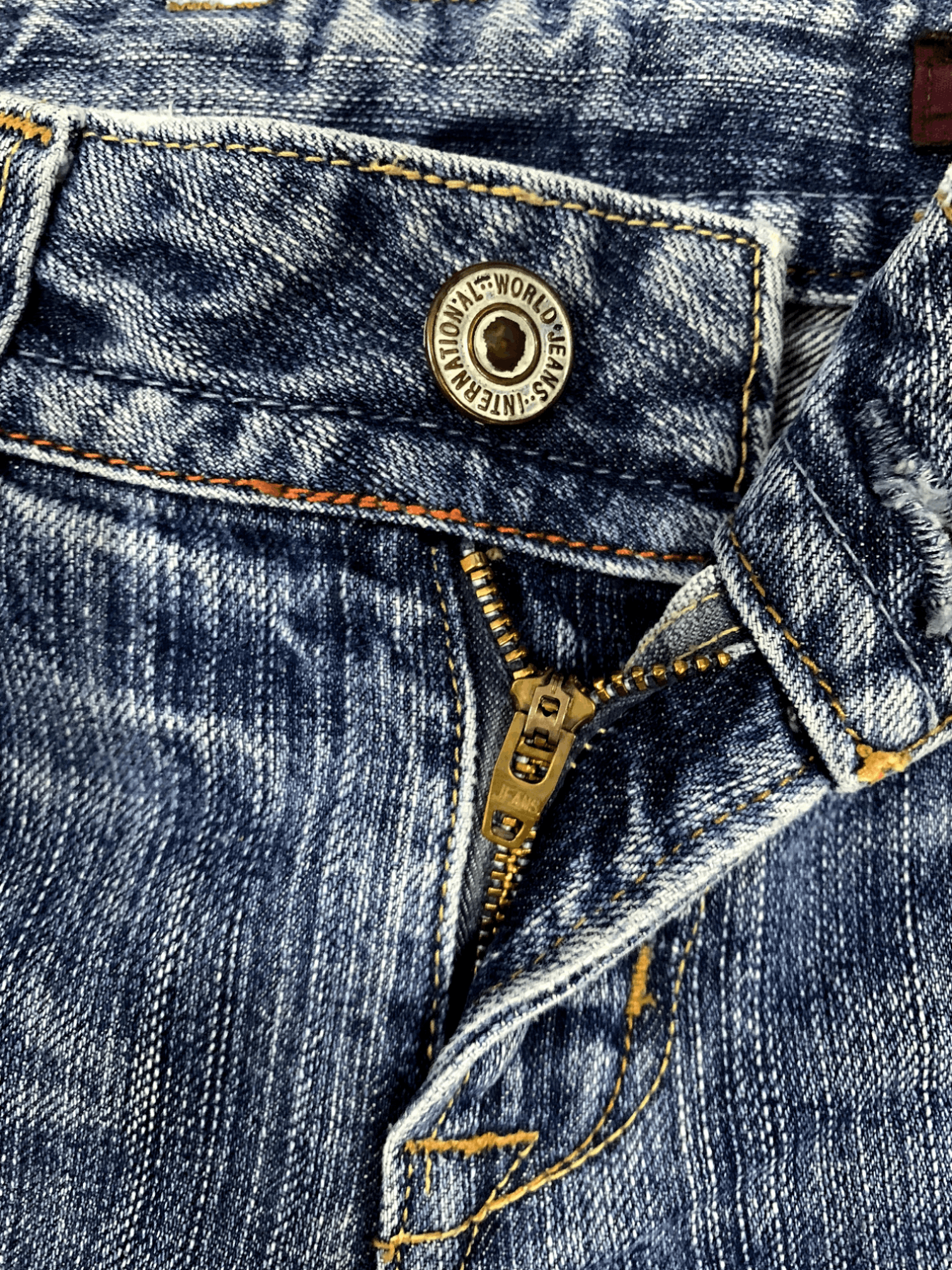 Japanese Brand Vintage Japanese Brand Blue Wash Flare Style Jeans Size US 28 / EU 44 - 4 Thumbnail