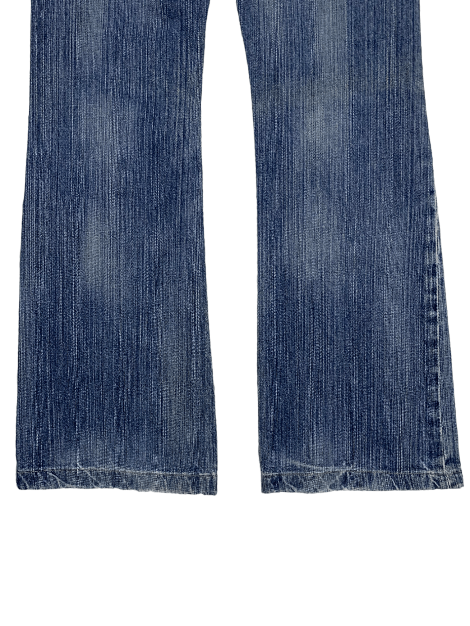 Japanese Brand Vintage Japanese Brand Blue Wash Flare Style Jeans Size US 28 / EU 44 - 12 Thumbnail