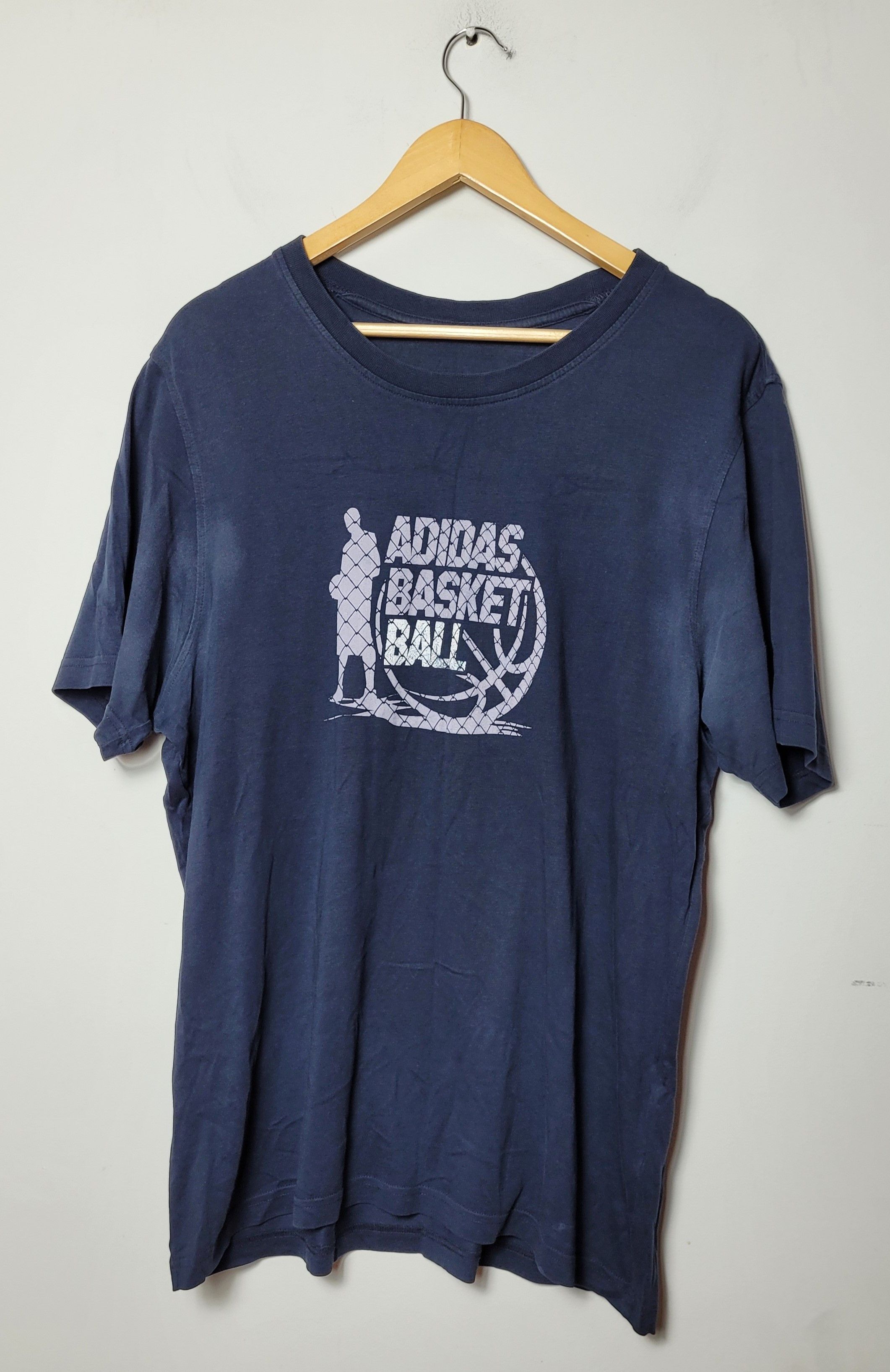Adidas × Vintage Adidas Basketball vintage 2006 t-shirt Size US XL / EU 56 / 4 - 1 Thumbnail