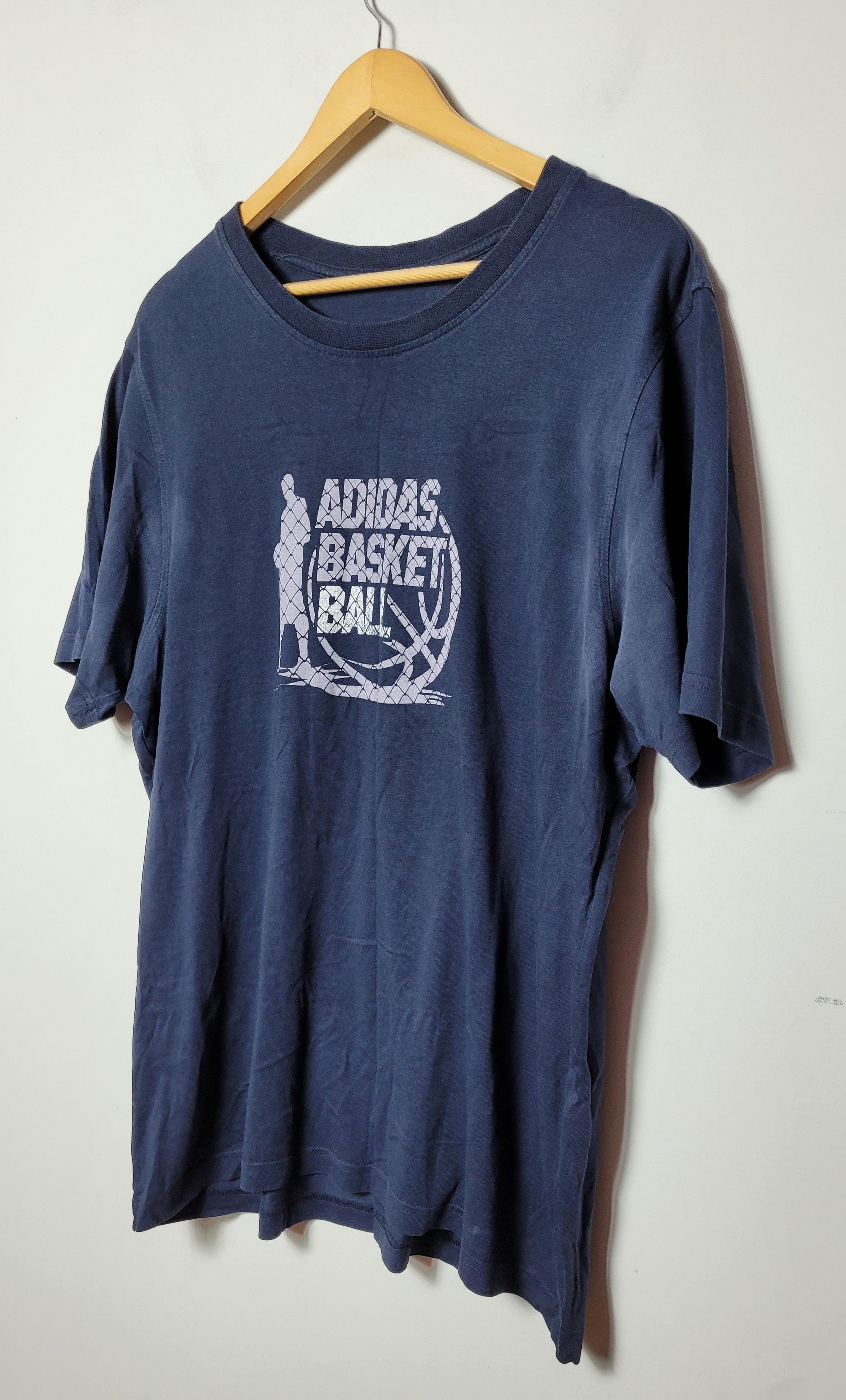 Adidas × Vintage Adidas Basketball vintage 2006 t-shirt Size US XL / EU 56 / 4 - 2 Thumbnail