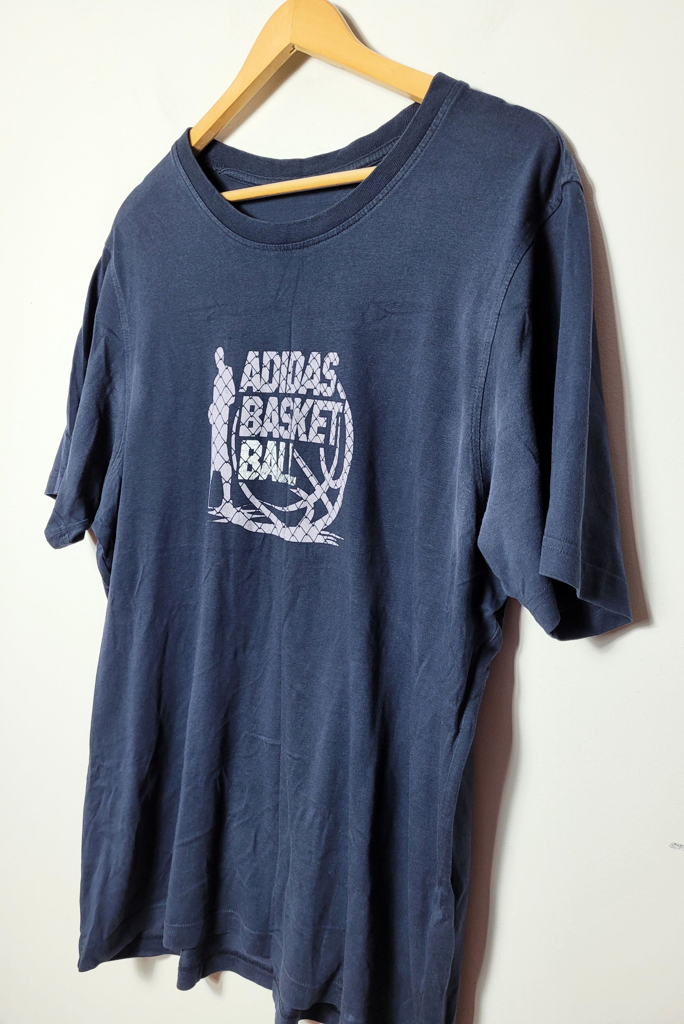 Adidas × Vintage Adidas Basketball vintage 2006 t-shirt Size US XL / EU 56 / 4 - 3 Thumbnail