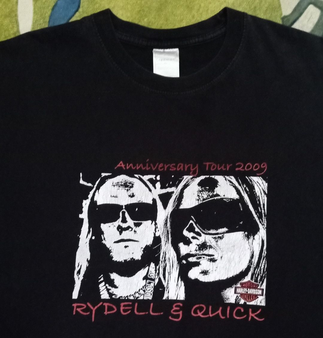 Band Tees × basketcase gallery Vintage Rydell & Quick Anniversary Tour 2009 T-shirt Size US L / EU 52-54 / 3 - 4 Thumbnail