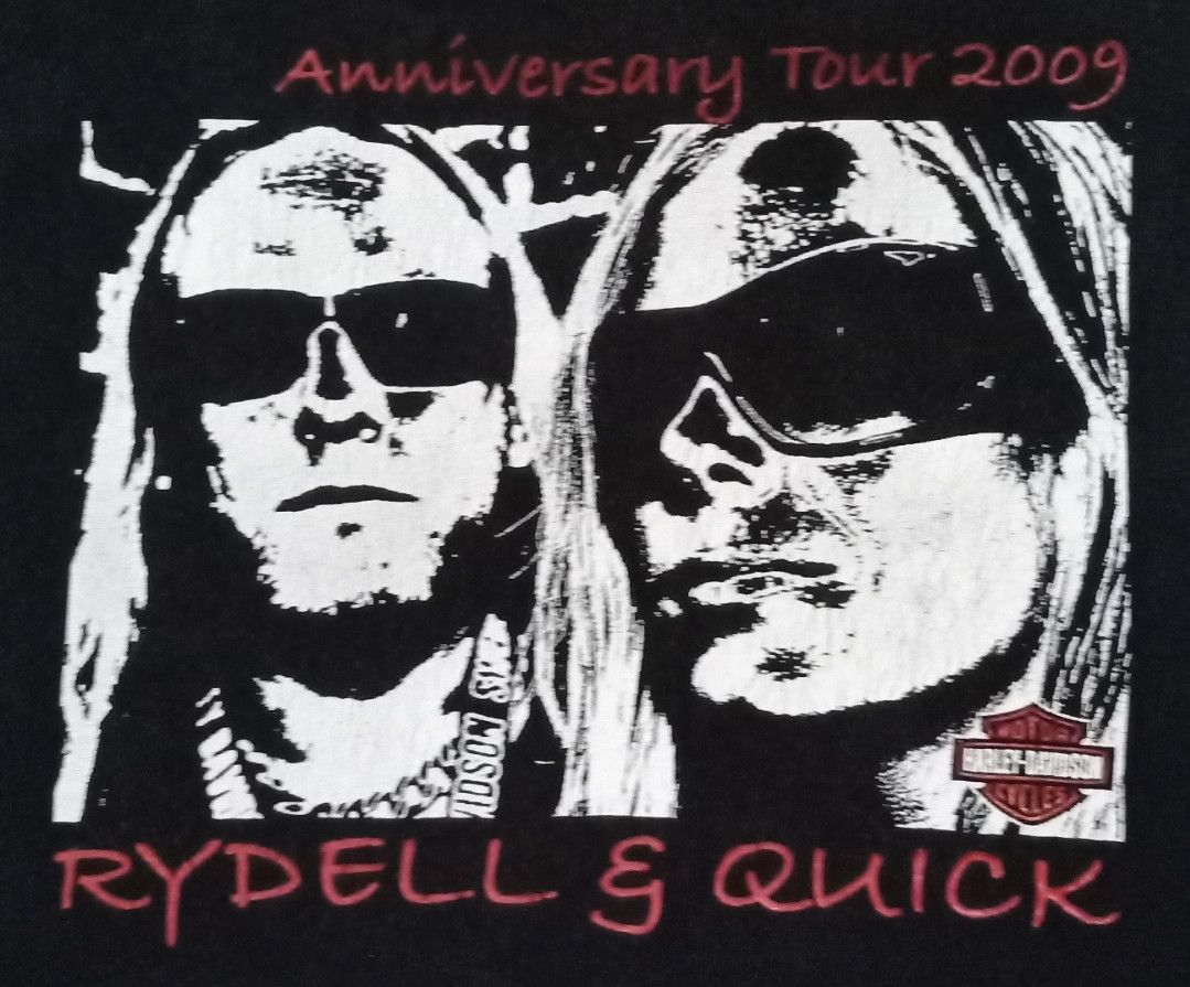 Band Tees × basketcase gallery Vintage Rydell & Quick Anniversary Tour 2009 T-shirt Size US L / EU 52-54 / 3 - 5 Thumbnail