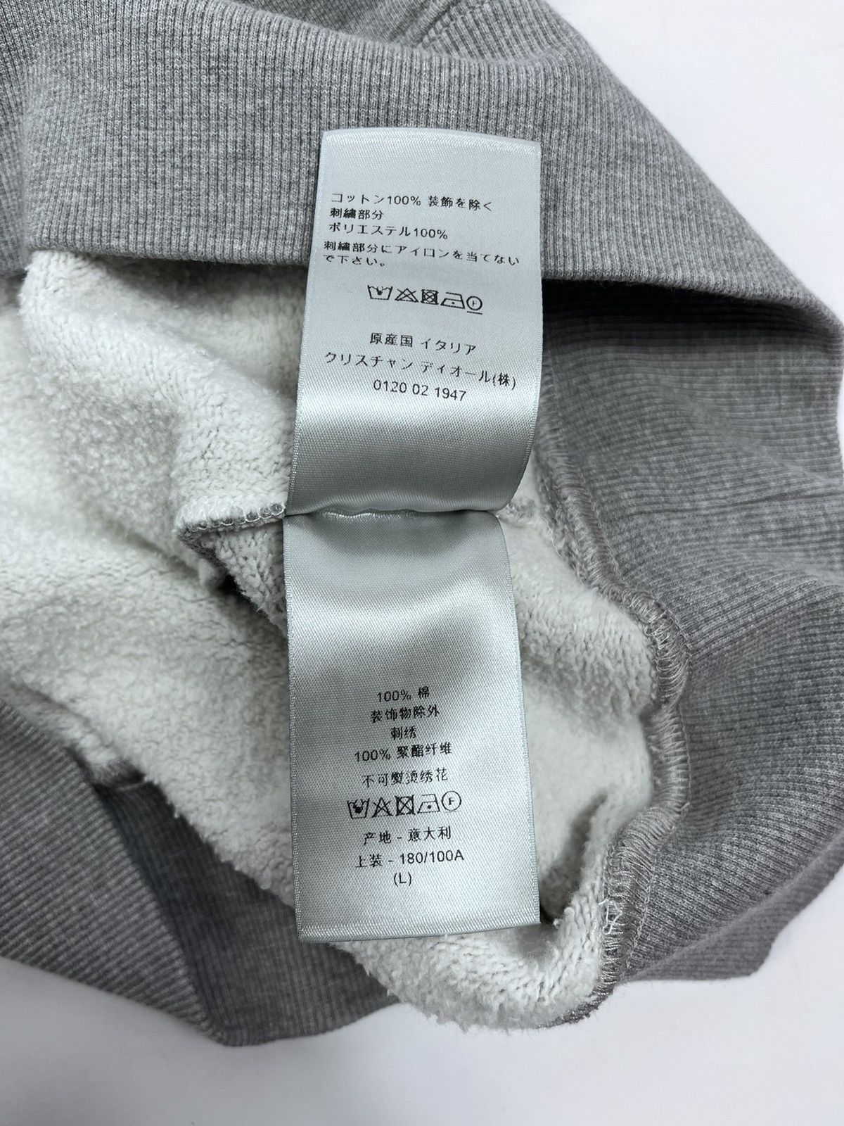 Dior Cristian Dior Embroidered Relaxed Sweatshirt Size US L / EU 52-54 / 3 - 10 Thumbnail
