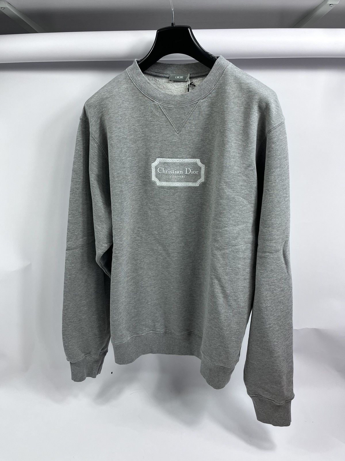 Dior Cristian Dior Embroidered Relaxed Sweatshirt Size US L / EU 52-54 / 3 - 1 Thumbnail