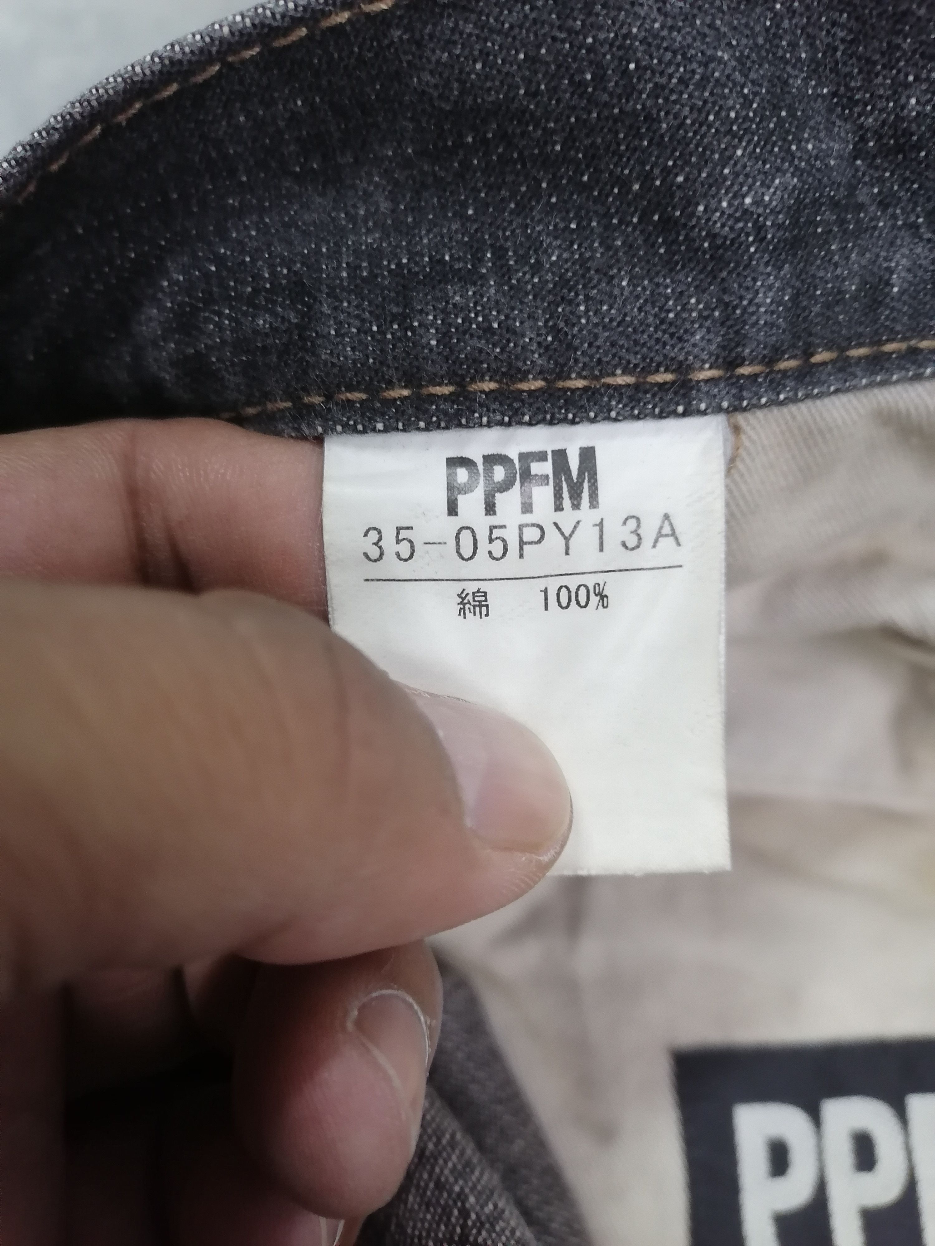 PPFM Rare🔥PPFM Multizipper Pocket Distressed Denim Pants⚡⚡⚡ Size US 33 - 12 Thumbnail