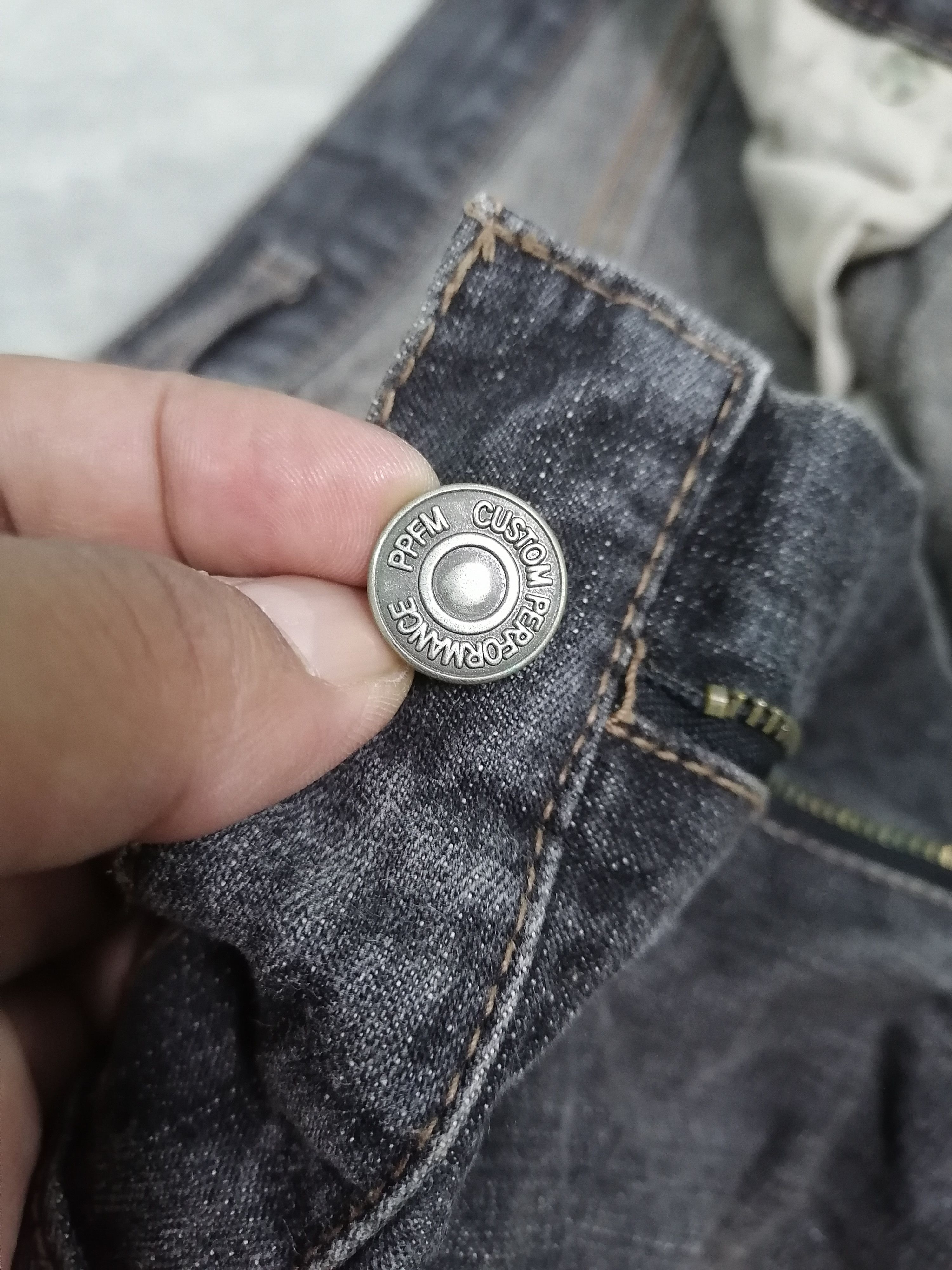 PPFM Rare🔥PPFM Multizipper Pocket Distressed Denim Pants⚡⚡⚡ Size US 33 - 8 Thumbnail
