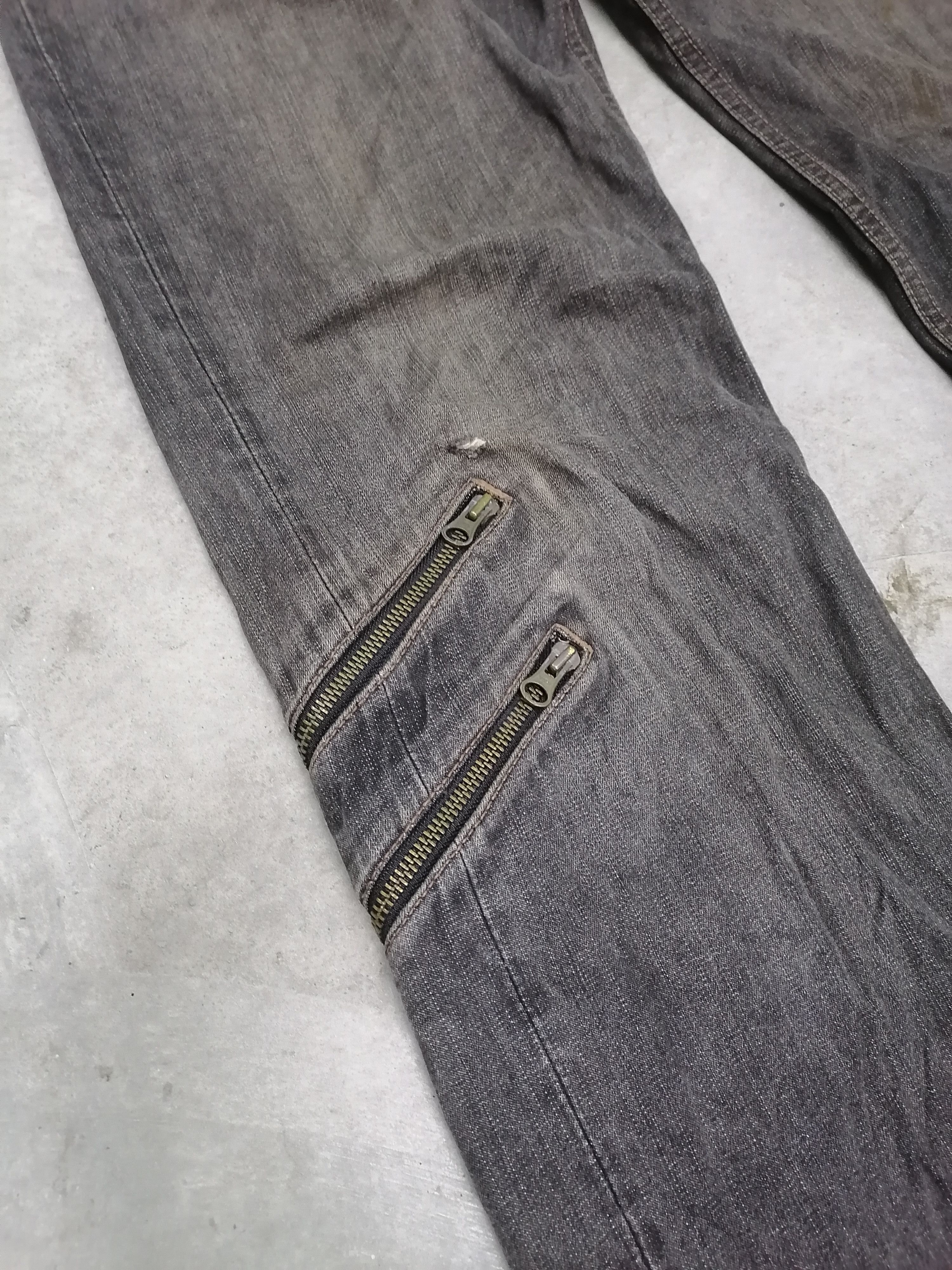 PPFM Rare🔥PPFM Multizipper Pocket Distressed Denim Pants⚡⚡⚡ Size US 33 - 5 Thumbnail