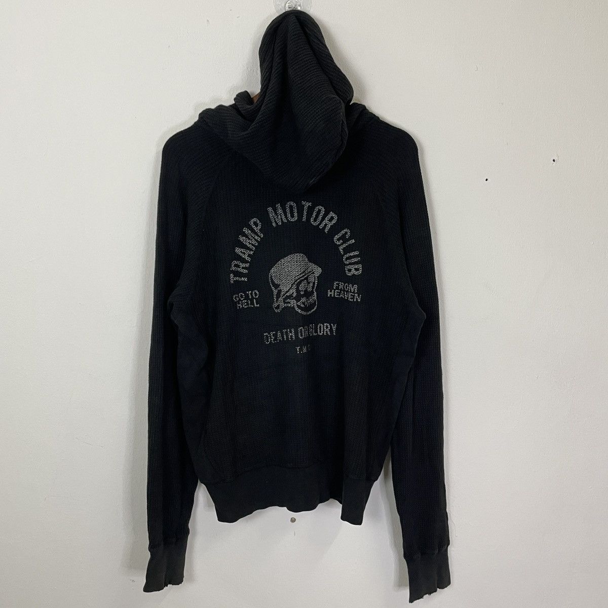 Vintage Tramp Motor Club Skulls Hoodies Sweater