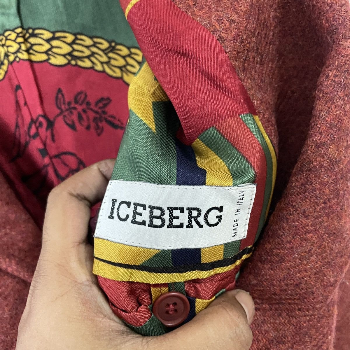 Iceberg Vintage Icebergh Wool Jacket Coat Size US M / EU 48-50 / 2 - 6 Thumbnail