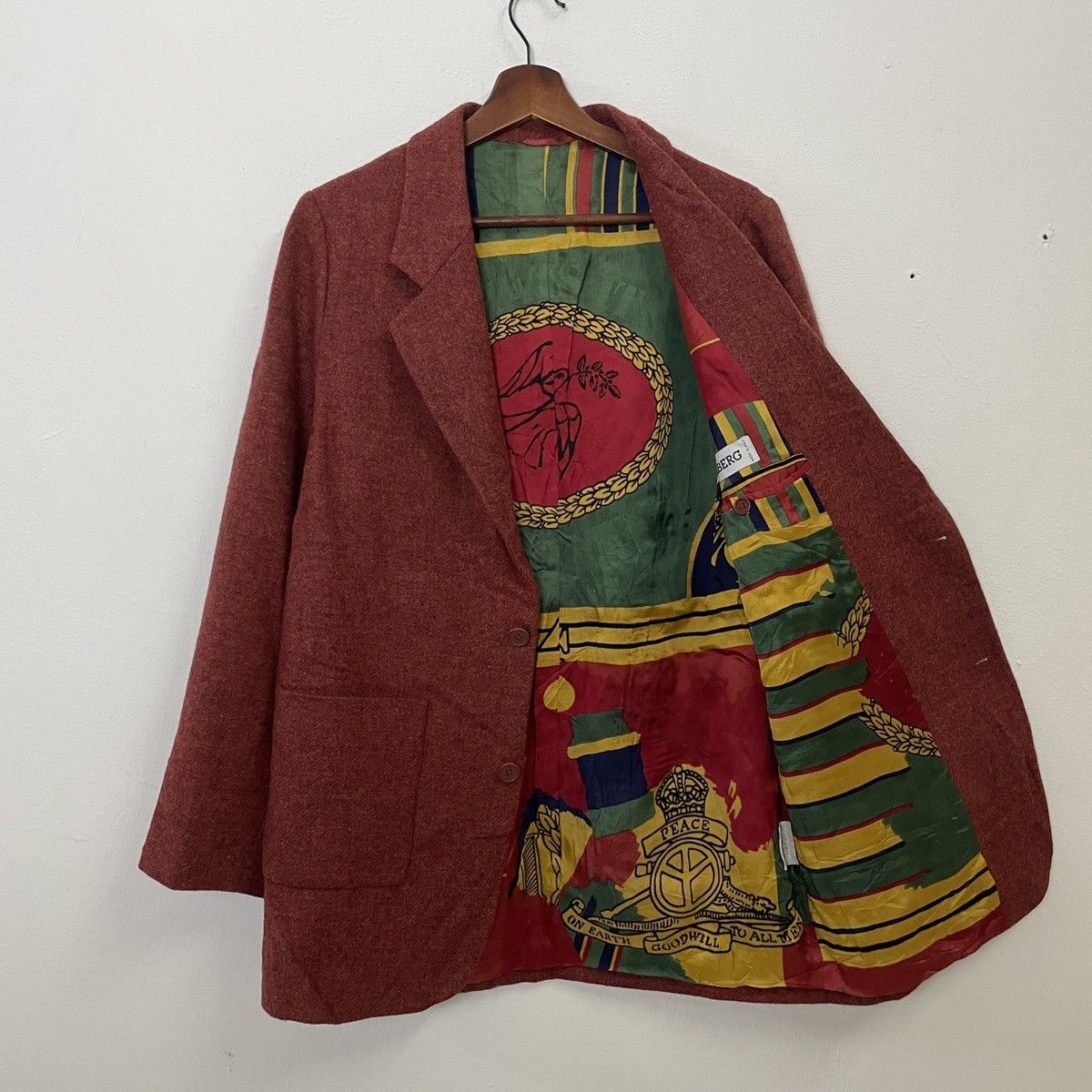Iceberg Vintage Icebergh Wool Jacket Coat Size US M / EU 48-50 / 2 - 1 Thumbnail