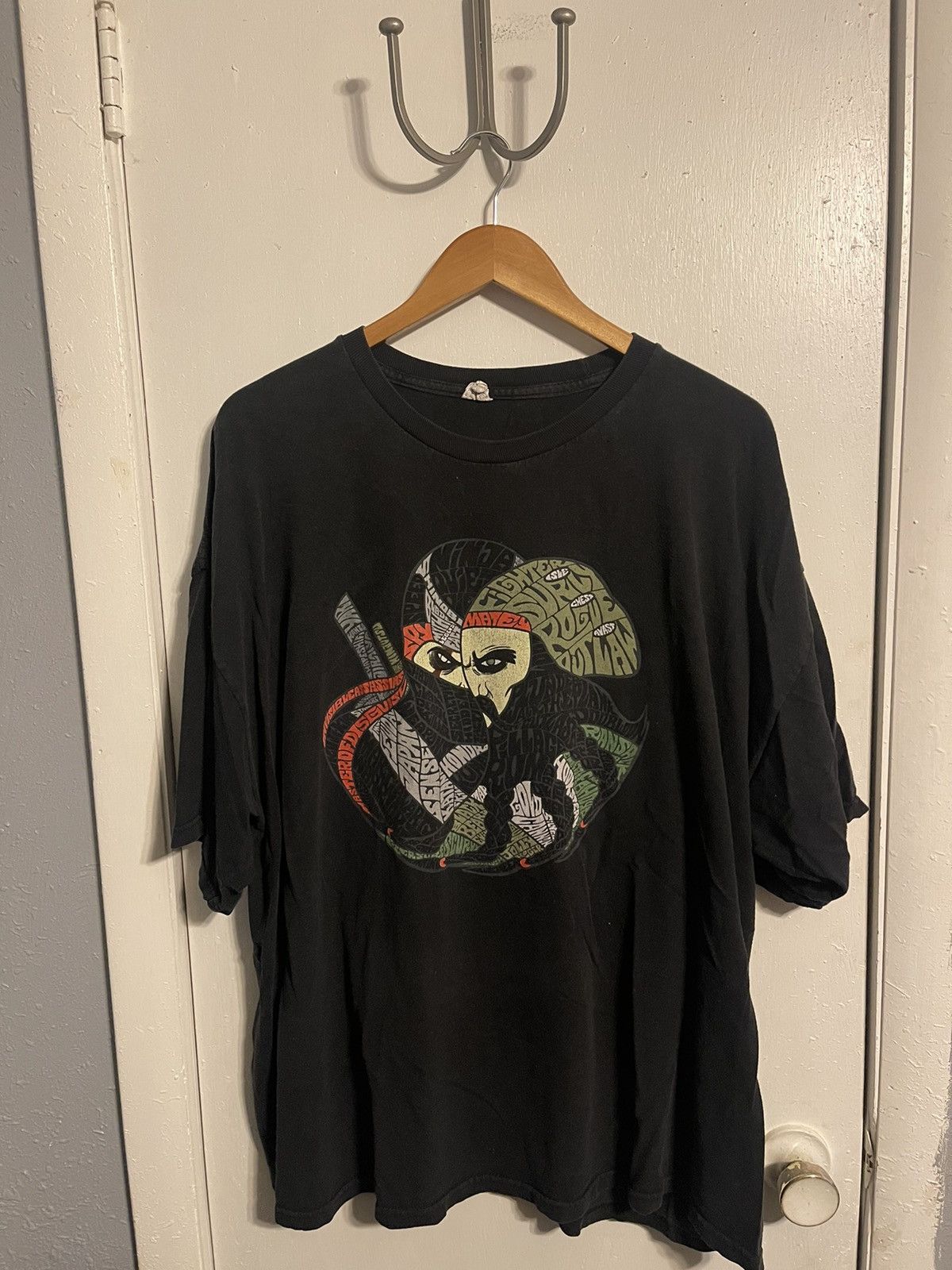 Vintage Vintage Ninja Pirate Words Tee Size US XXL / EU 58 / 5 - 1 Thumbnail