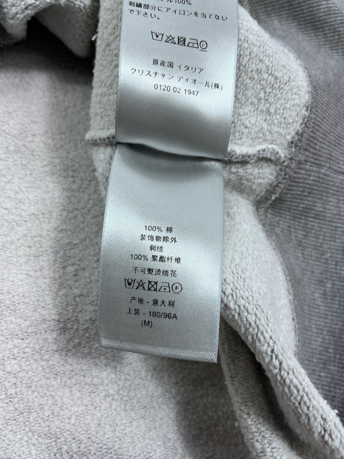 Dior Cristian Dior Embroidered Relaxed Sweatshirt Size US M / EU 48-50 / 2 - 11 Thumbnail
