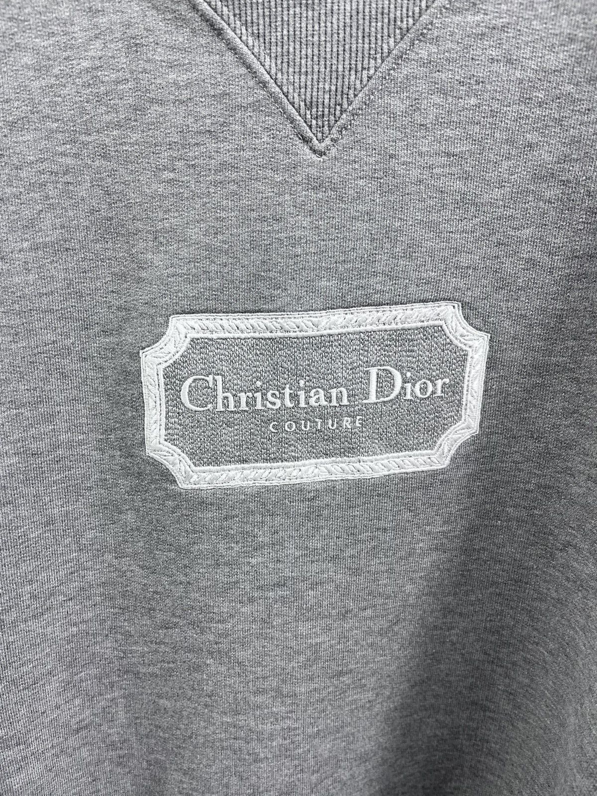 Dior Cristian Dior Embroidered Relaxed Sweatshirt Size US M / EU 48-50 / 2 - 3 Thumbnail