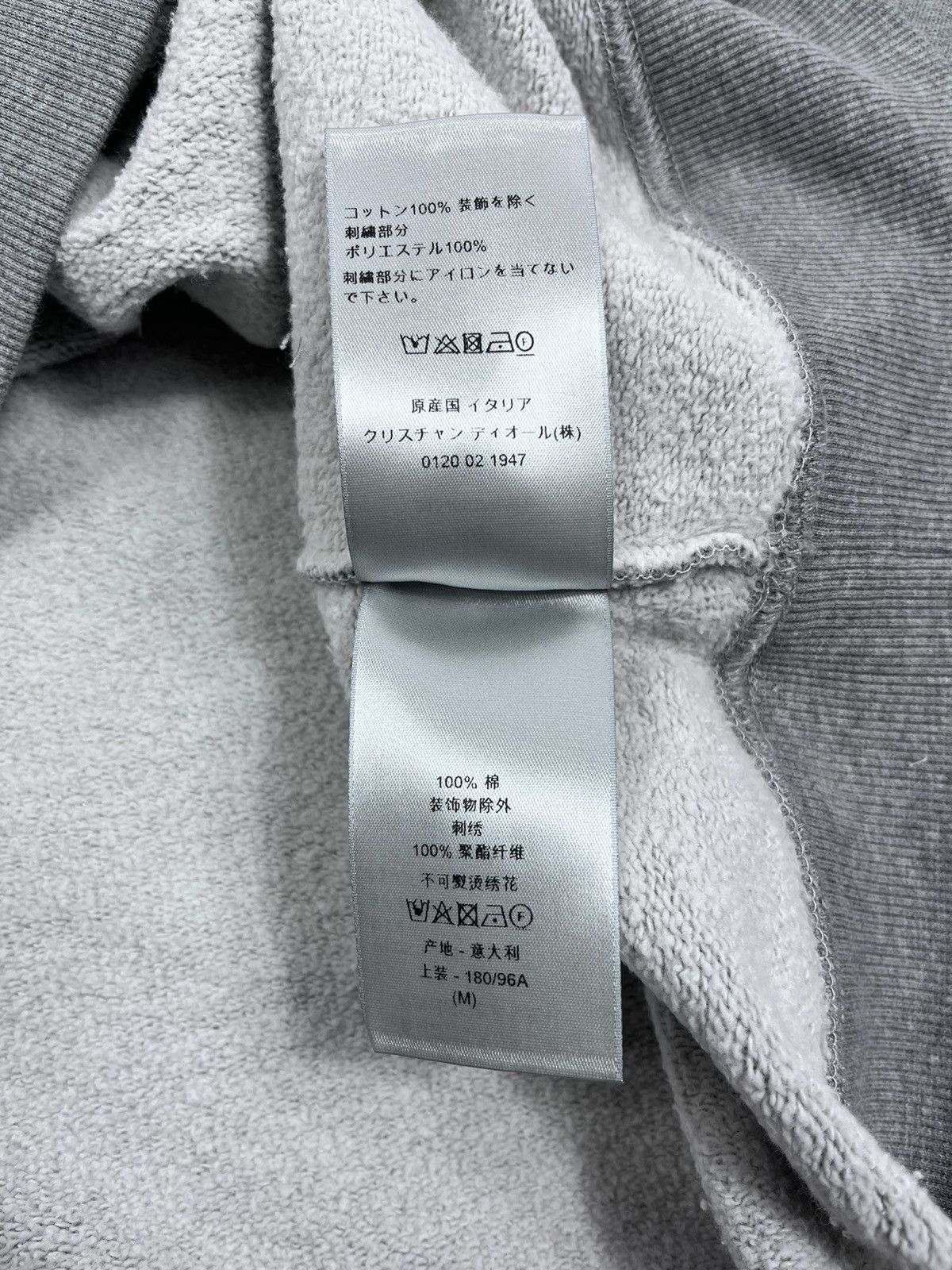 Dior Cristian Dior Embroidered Relaxed Sweatshirt Size US M / EU 48-50 / 2 - 10 Thumbnail