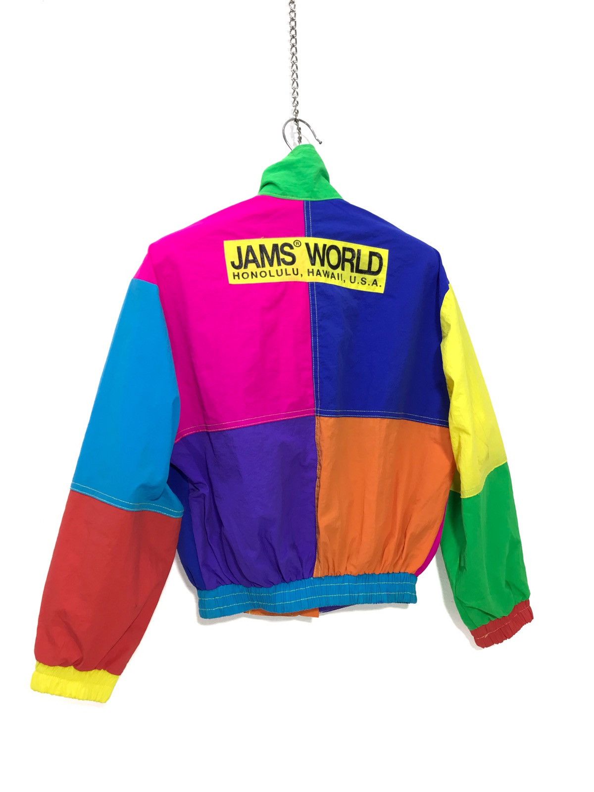 Jams World Vtg 90s Jams World Hawaii Multi Colour Nylon Jacket 30🟩 Size US S / EU 44-46 / 1 - 1 Thumbnail