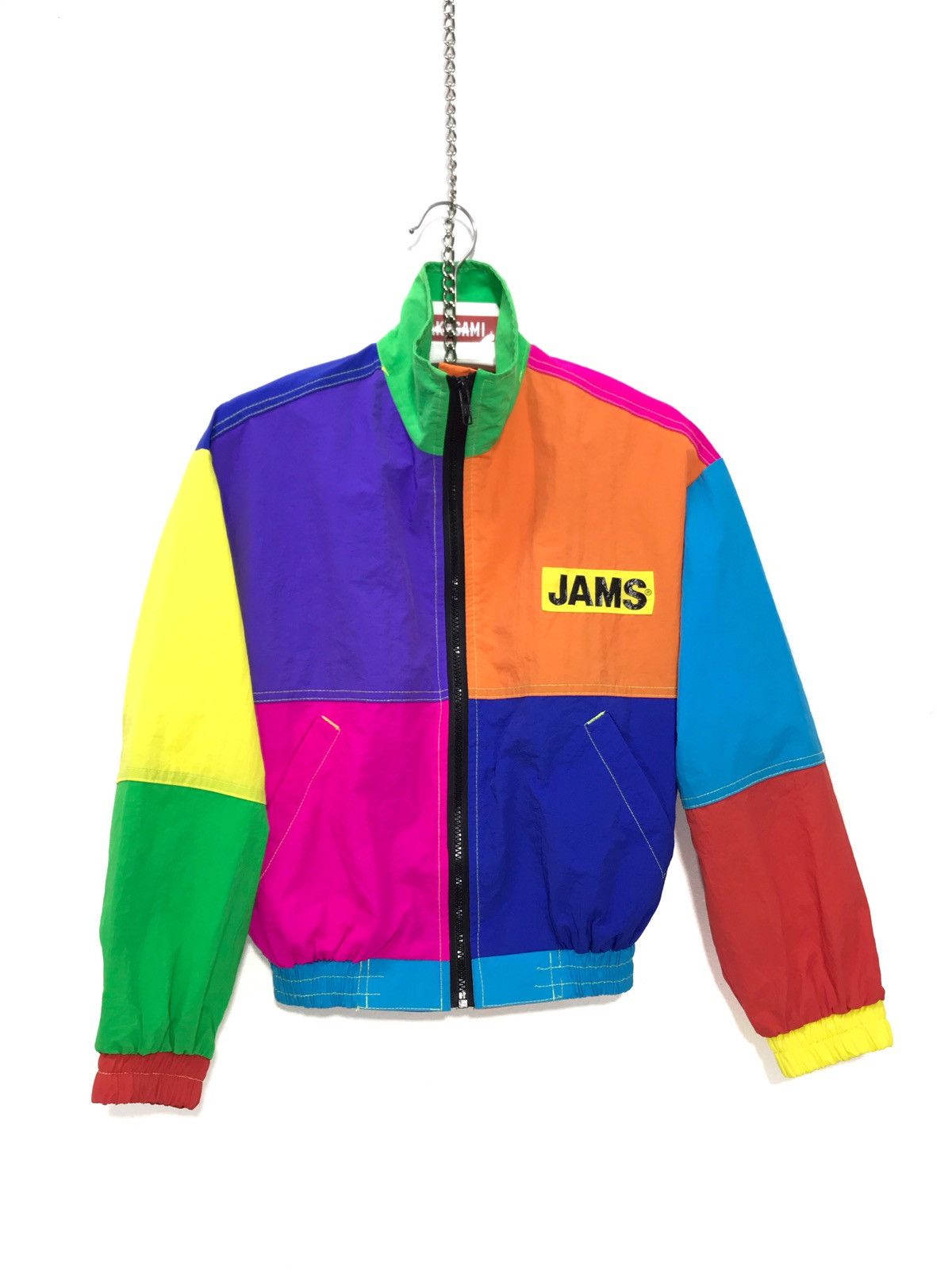 Jams World Vtg 90s Jams World Hawaii Multi Colour Nylon Jacket 30🟩 Size US S / EU 44-46 / 1 - 2 Thumbnail