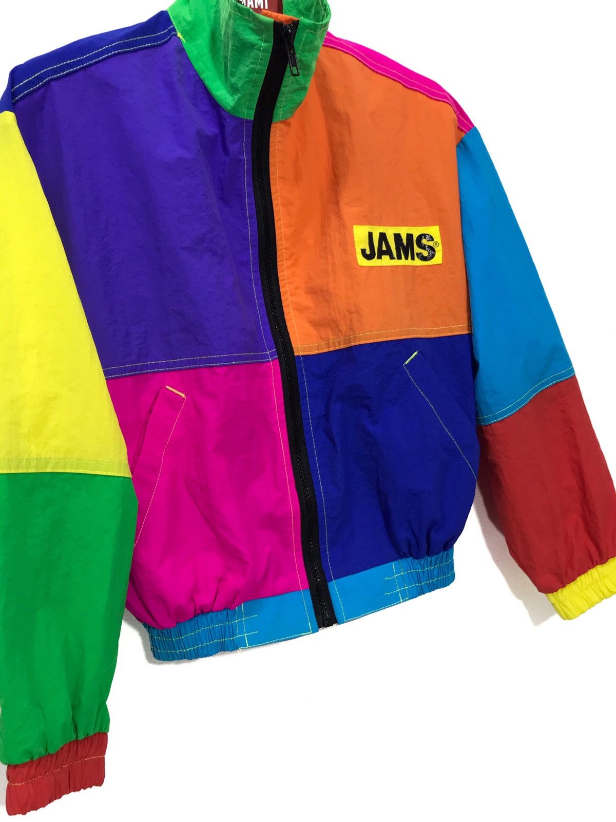 Jams World Vtg 90s Jams World Hawaii Multi Colour Nylon Jacket 30🟩 Size US S / EU 44-46 / 1 - 3 Thumbnail