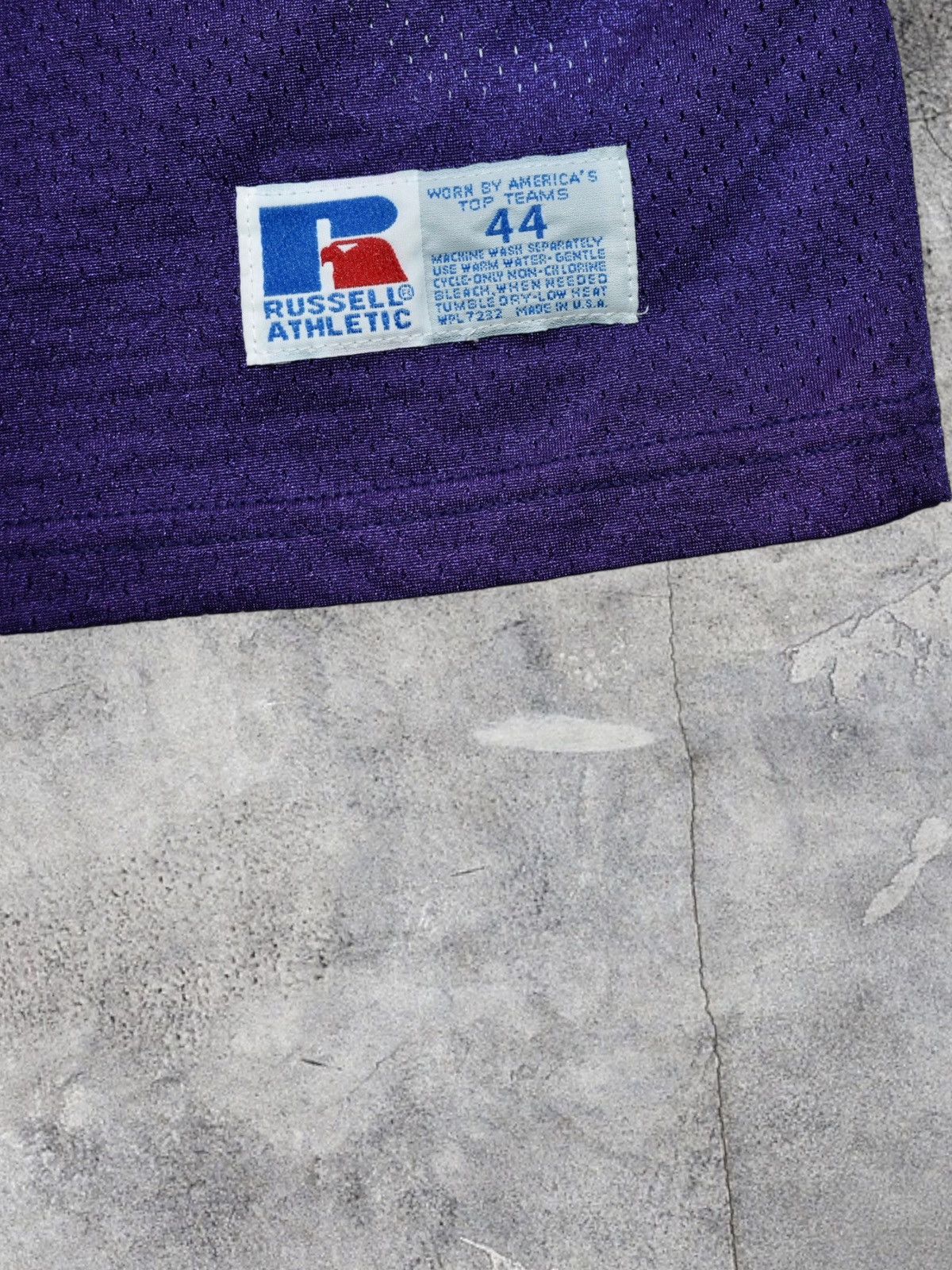 Russell Athletic Vintage 90s Warren Moon Minnesota Vikings NFL Jersey (M/L) Size US M / EU 48-50 / 2 - 5 Thumbnail