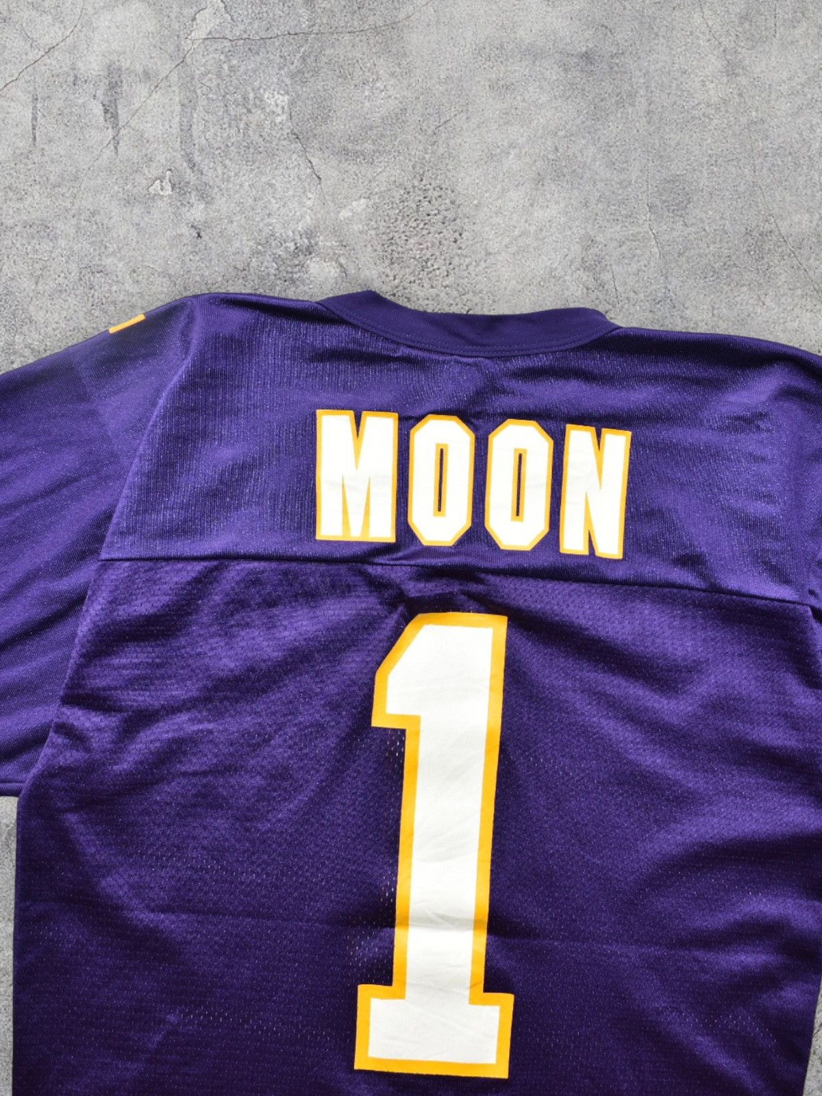 Russell Athletic Vintage 90s Warren Moon Minnesota Vikings NFL Jersey (M/L) Size US M / EU 48-50 / 2 - 3 Thumbnail