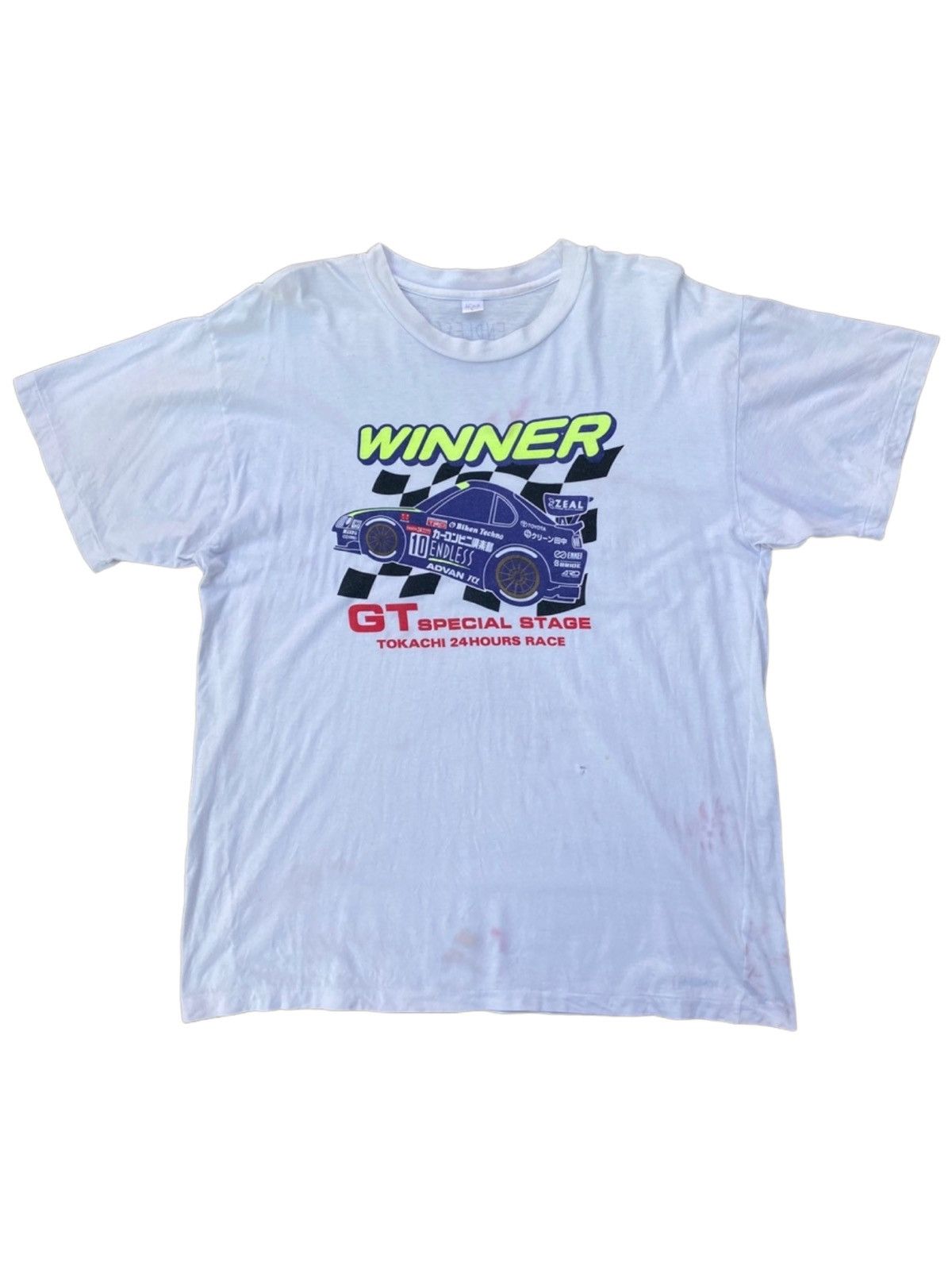 Sports Specialties × Vintage GT Special Stage Tokachi 24 Hours Race Vintage Shirt. #Z Size US L / EU 52-54 / 3 - 1 Thumbnail