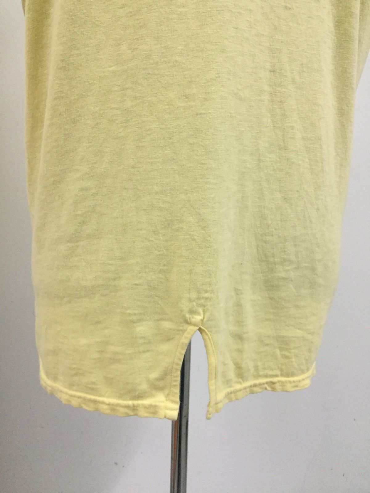 Kapital GRAIL🔥OG Kapital Hemp Yellow Plain Polo Shirt Size US M / EU 48-50 / 2 - 9 Thumbnail