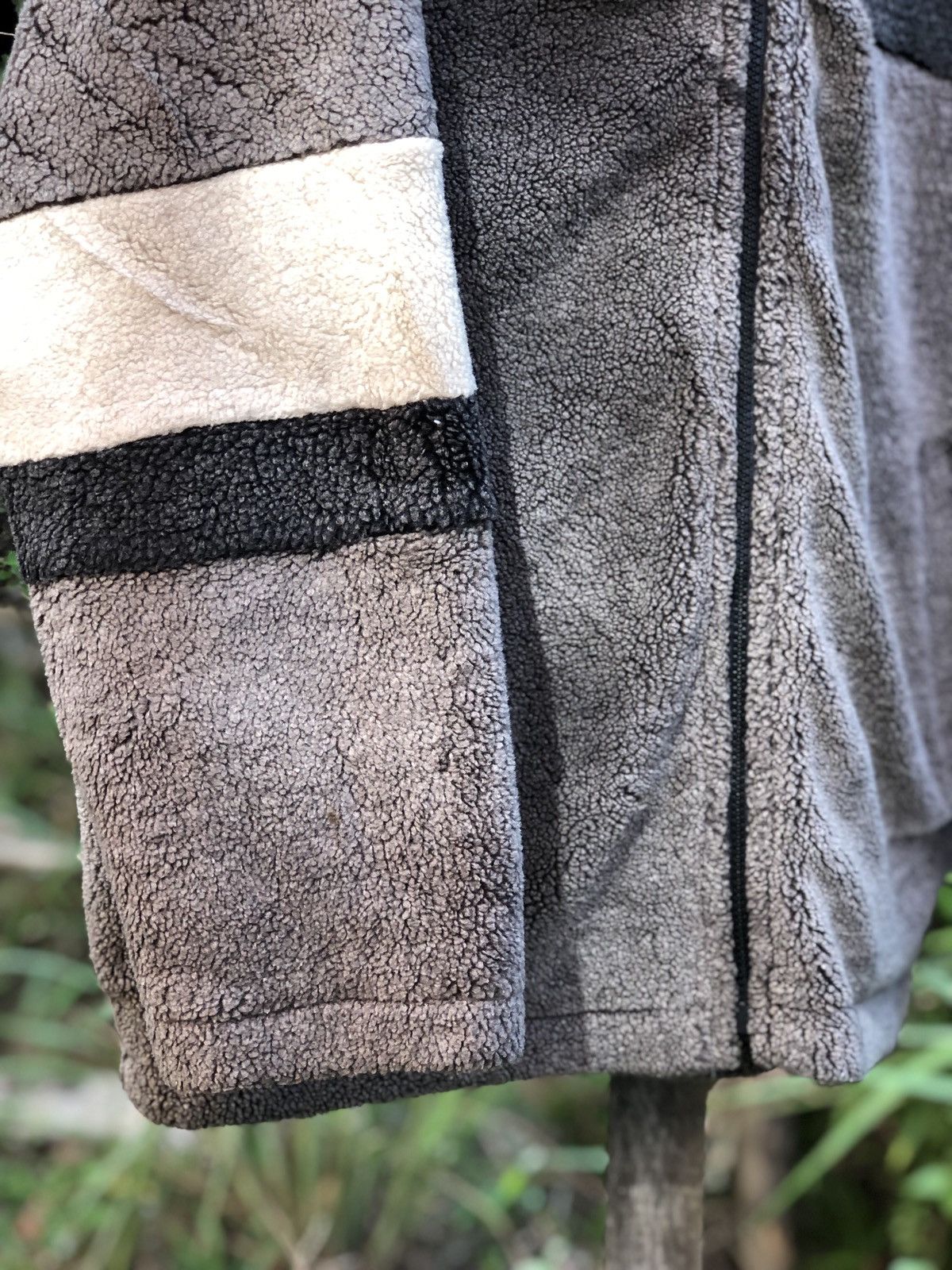 Champion Vintage 90's Brown Sherpa Zipper Jacket by Champion Products Size US XXL / EU 58 / 5 - 3 Thumbnail