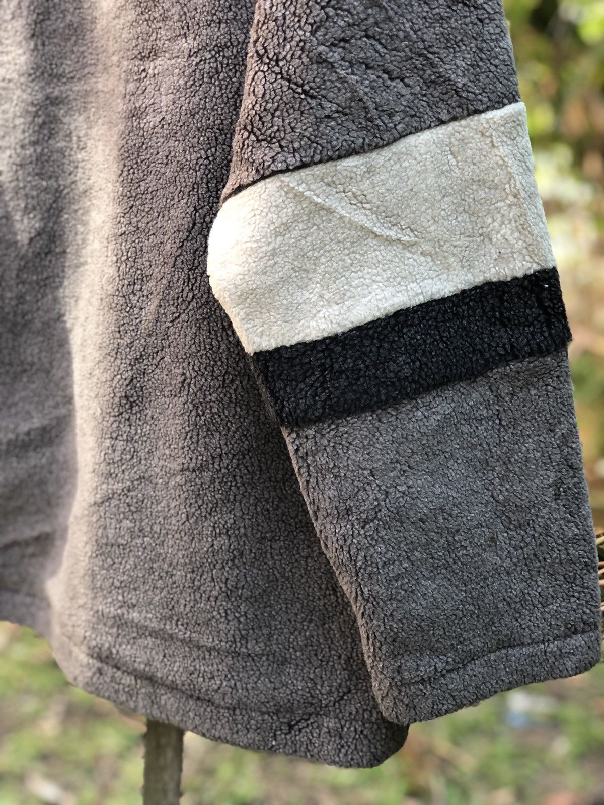 Champion Vintage 90's Brown Sherpa Zipper Jacket by Champion Products Size US XXL / EU 58 / 5 - 6 Thumbnail