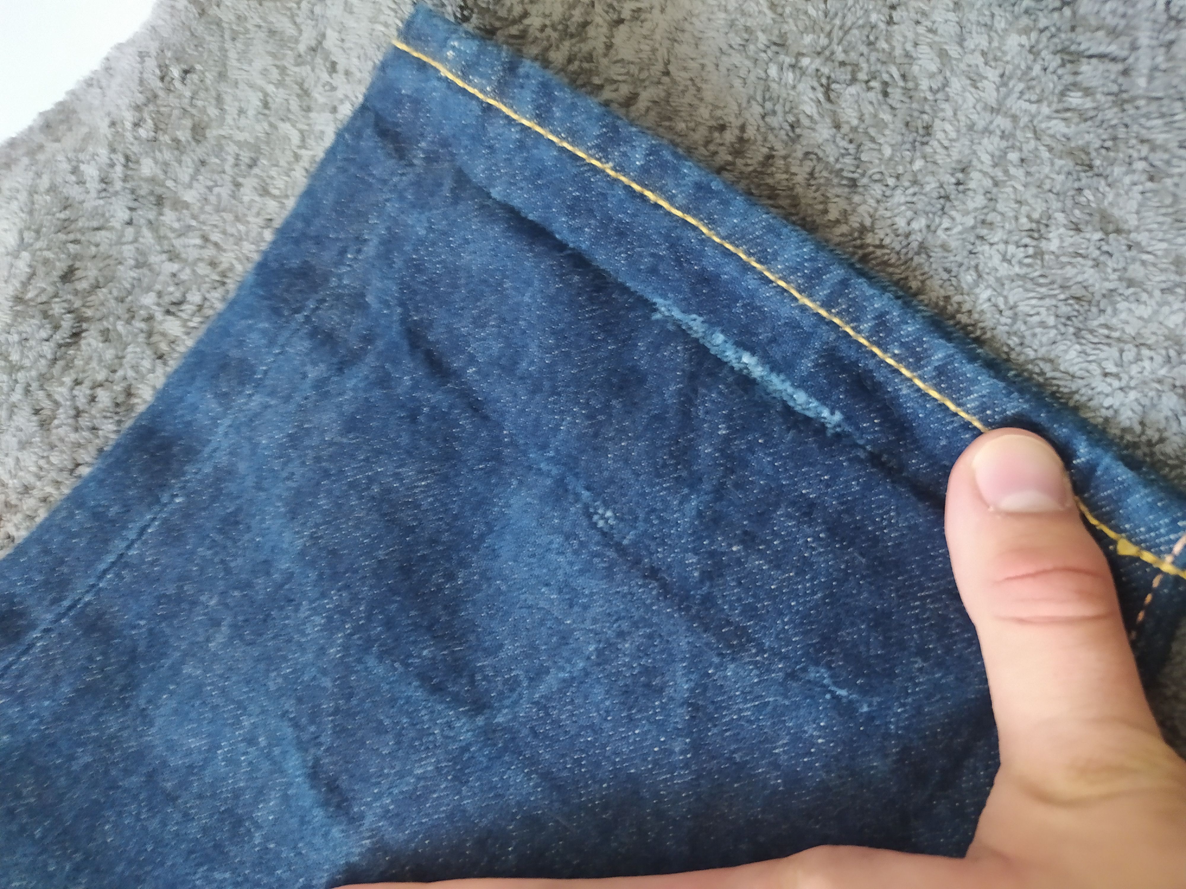 Edwin EDWIN SELVEDGE STRAIGHT JAPANESE DENIM ED-55 REGULAR TAPERED Size US 33 - 8 Thumbnail