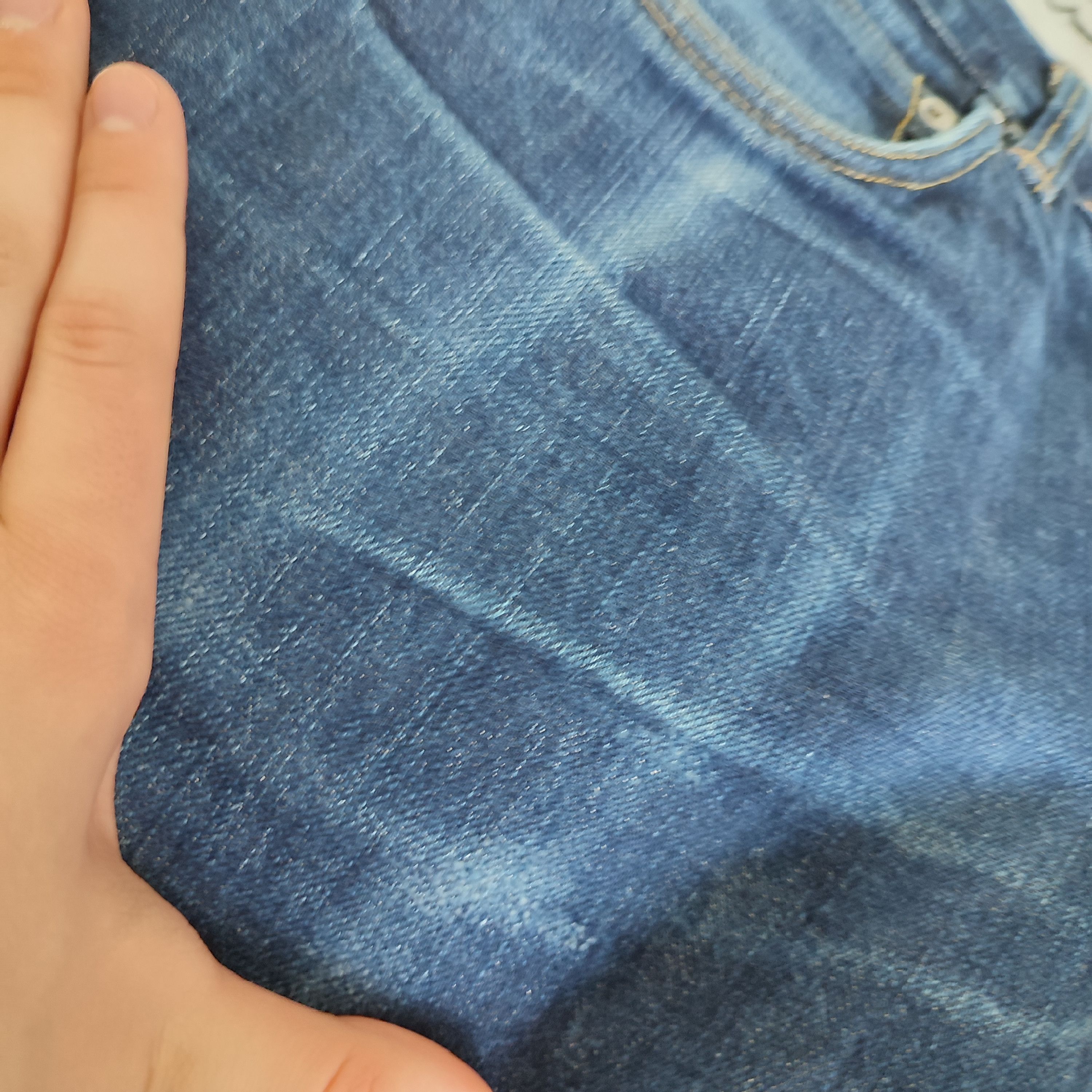 Edwin EDWIN SELVEDGE STRAIGHT JAPANESE DENIM ED-55 REGULAR TAPERED Size US 33 - 9 Thumbnail