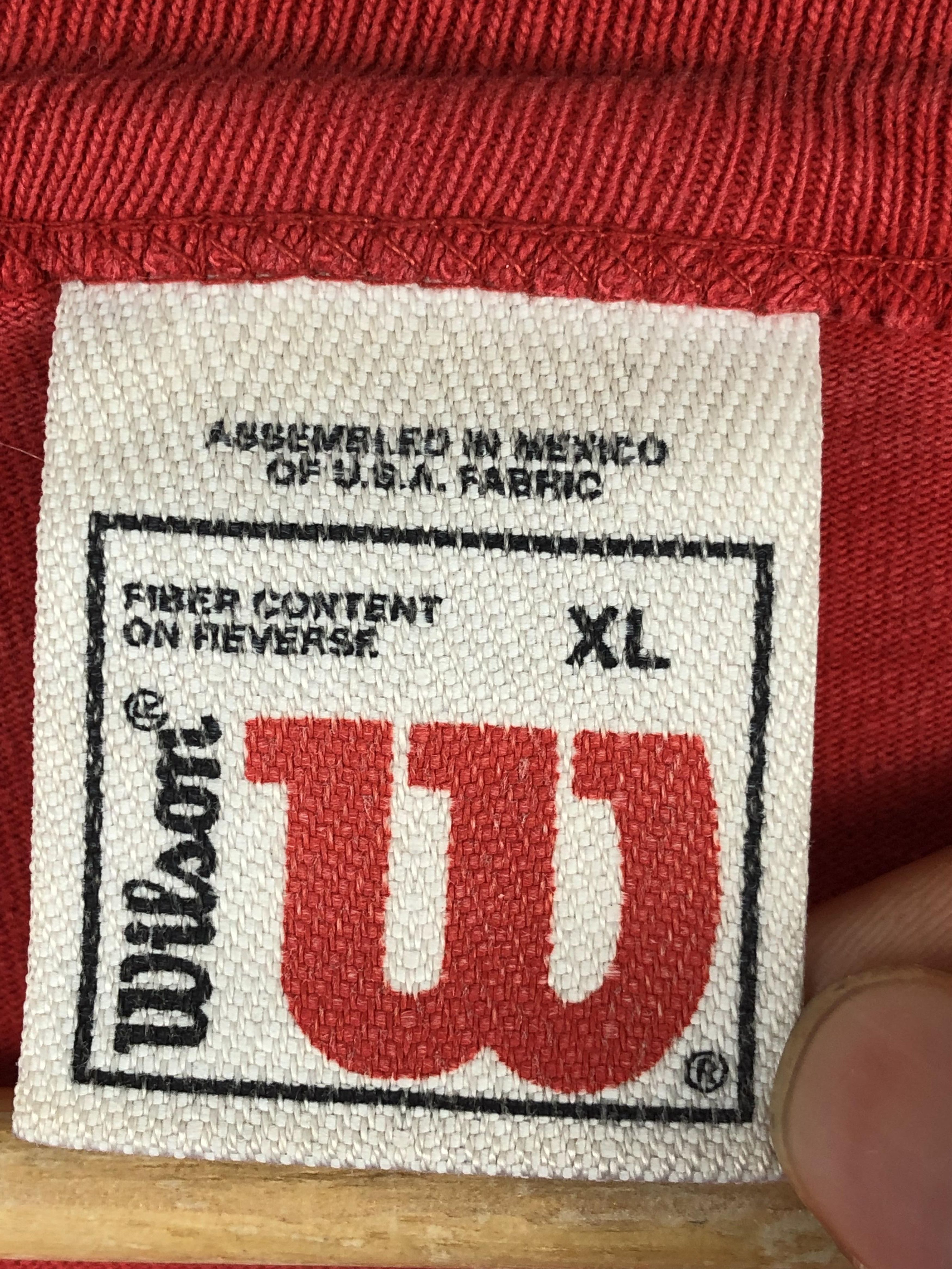 Vintage × Wilson Vintage 90s Wilson American Sport Jersey TA0348 Size US XL / EU 56 / 4 - 5 Thumbnail