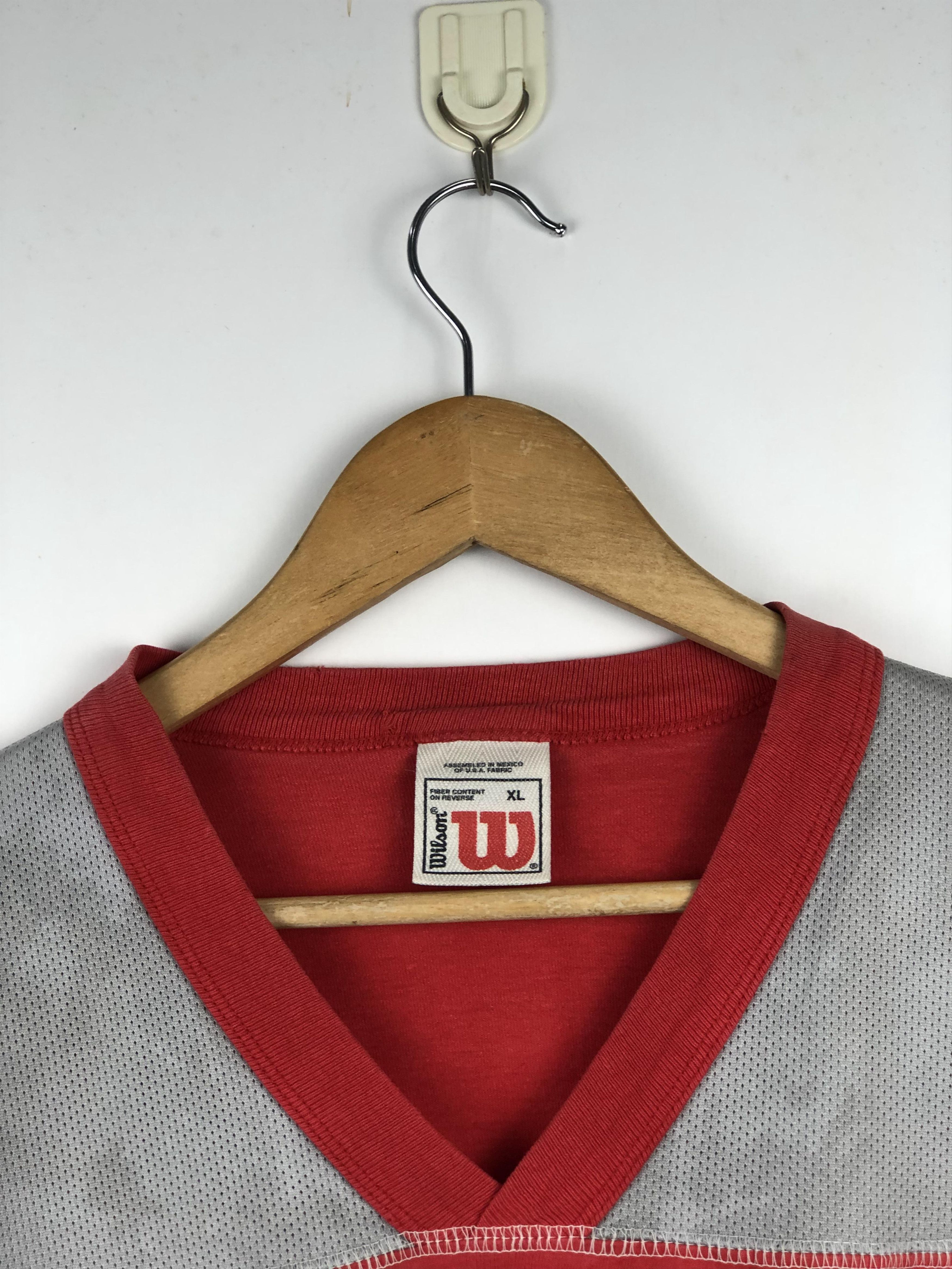Vintage × Wilson Vintage 90s Wilson American Sport Jersey TA0348 Size US XL / EU 56 / 4 - 10 Thumbnail