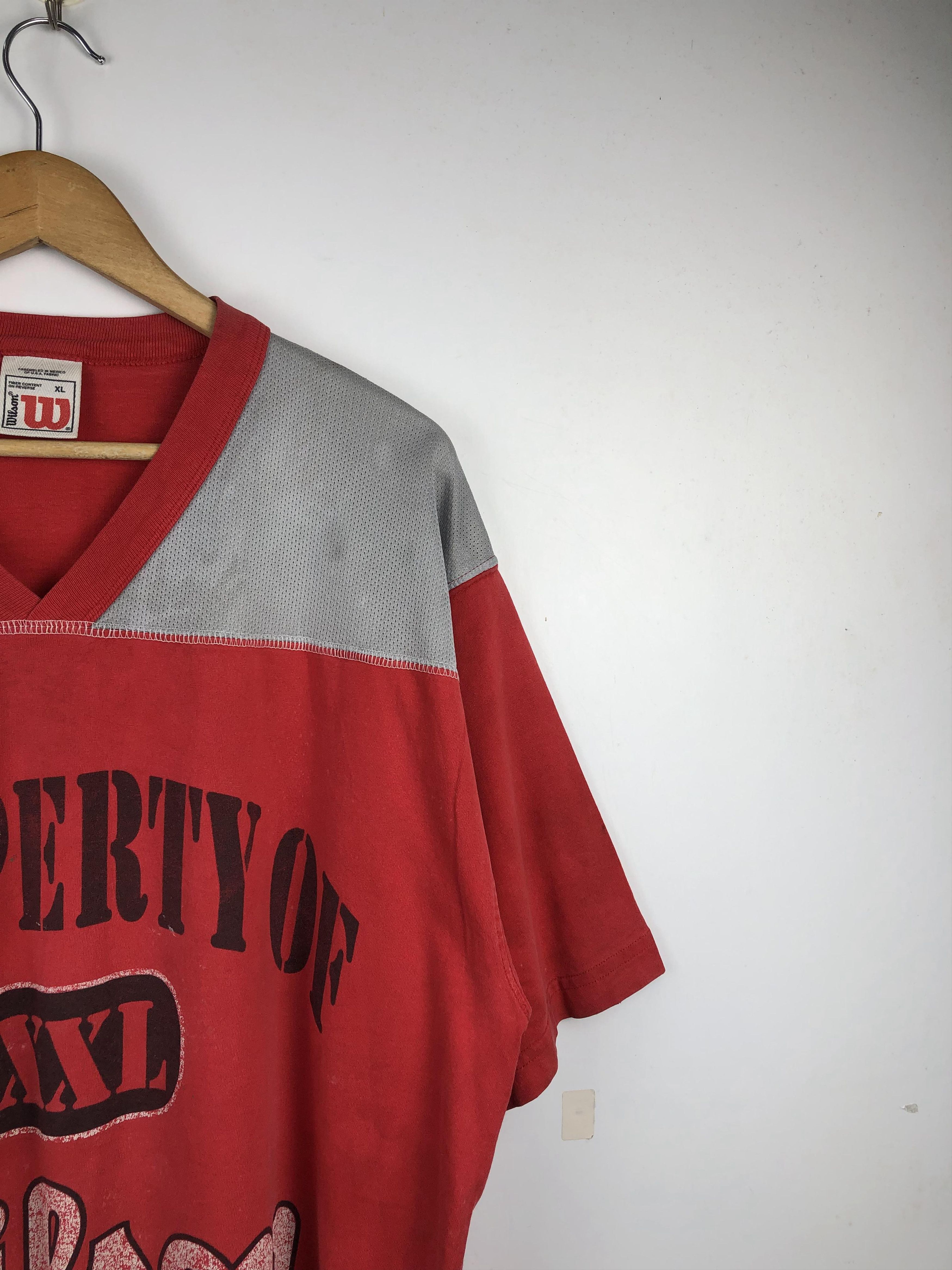 Vintage × Wilson Vintage 90s Wilson American Sport Jersey TA0348 Size US XL / EU 56 / 4 - 9 Thumbnail