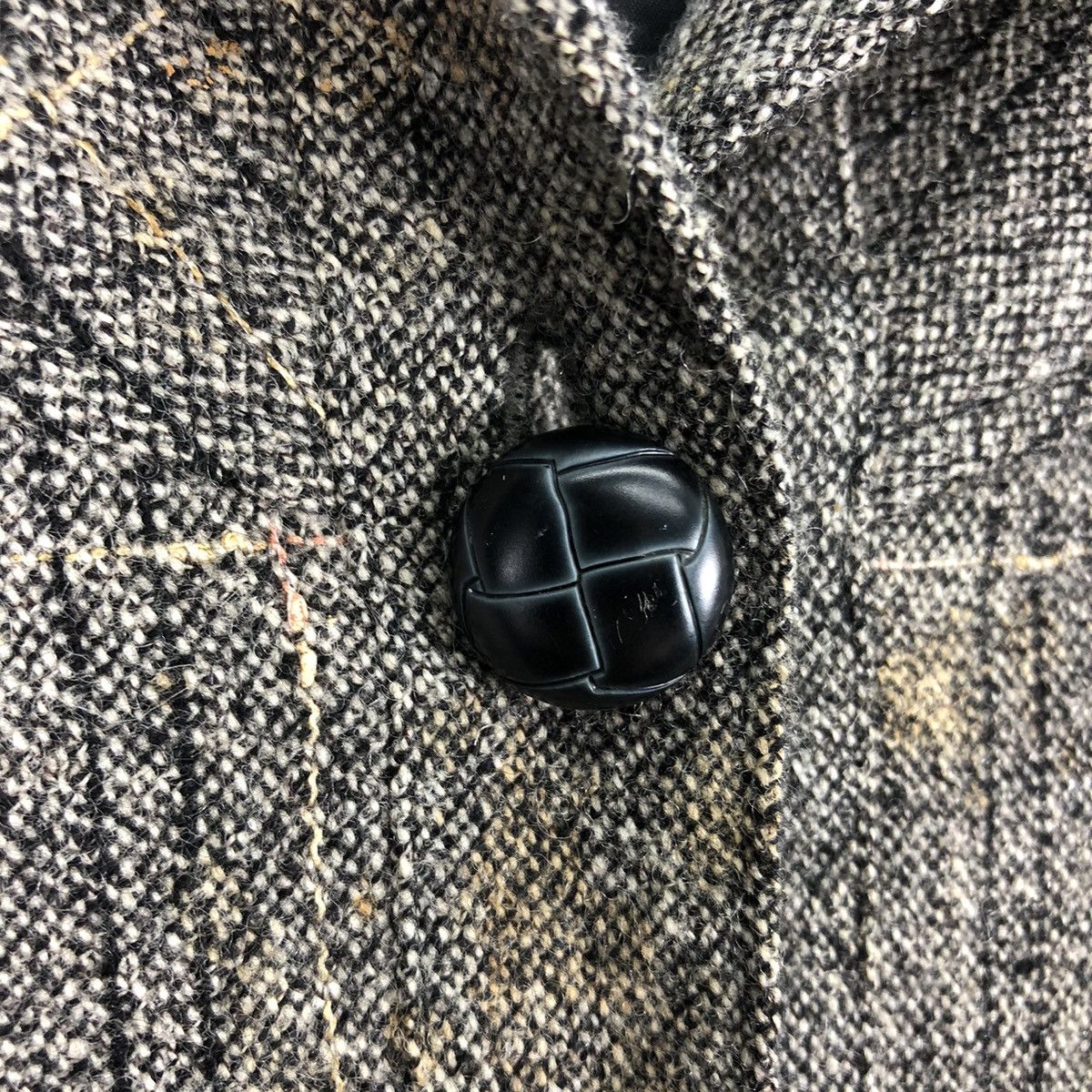 Japanese Brand Vintage 90's Wool Tartan Grey Check Women Jacket Size M / US 6-8 / IT 42-44 - 9 Thumbnail