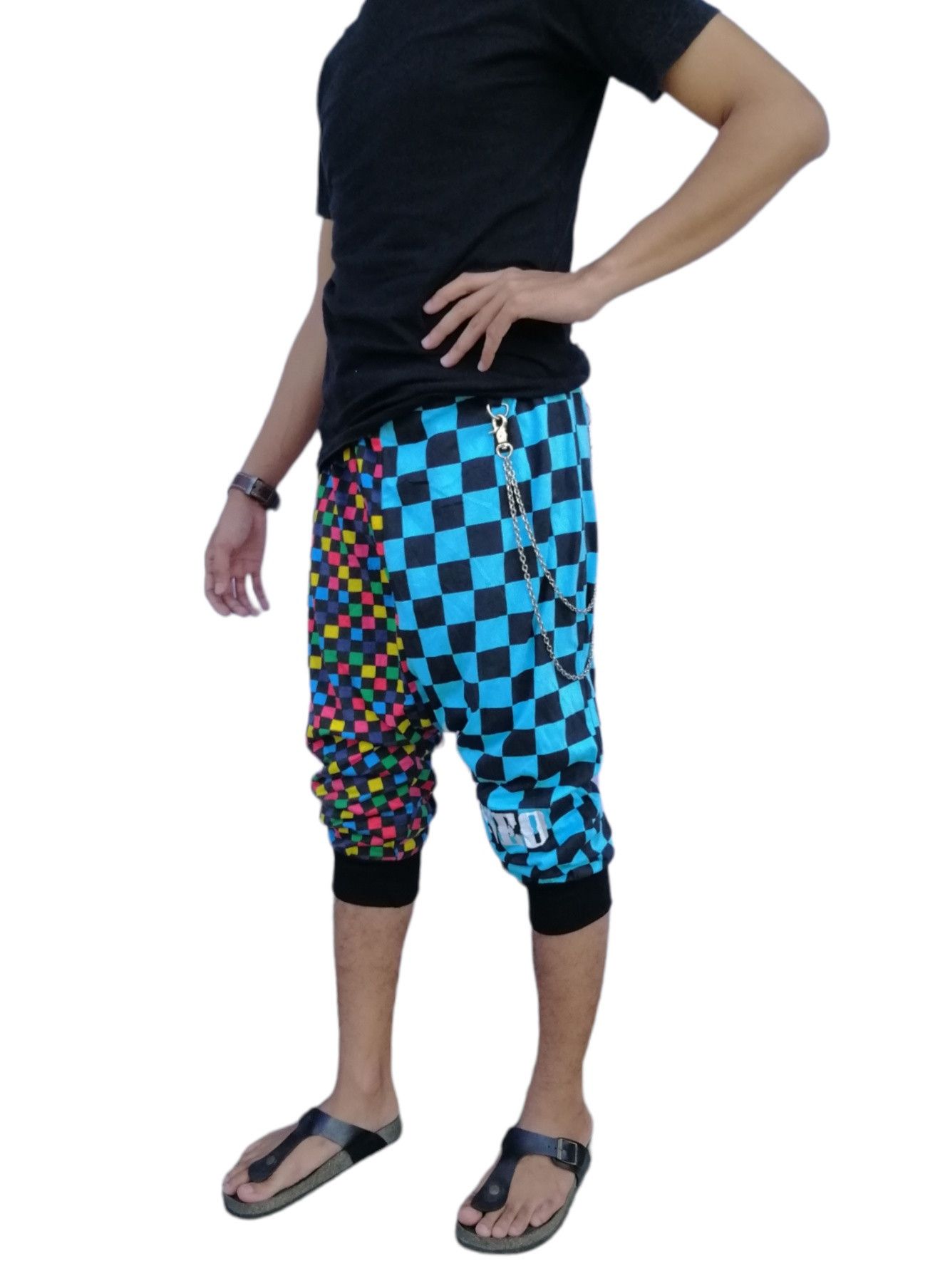 Japanese Brand Japan Drug Honey Elastic Waist Capri Pants Size US 32 / EU 48 - 4 Thumbnail