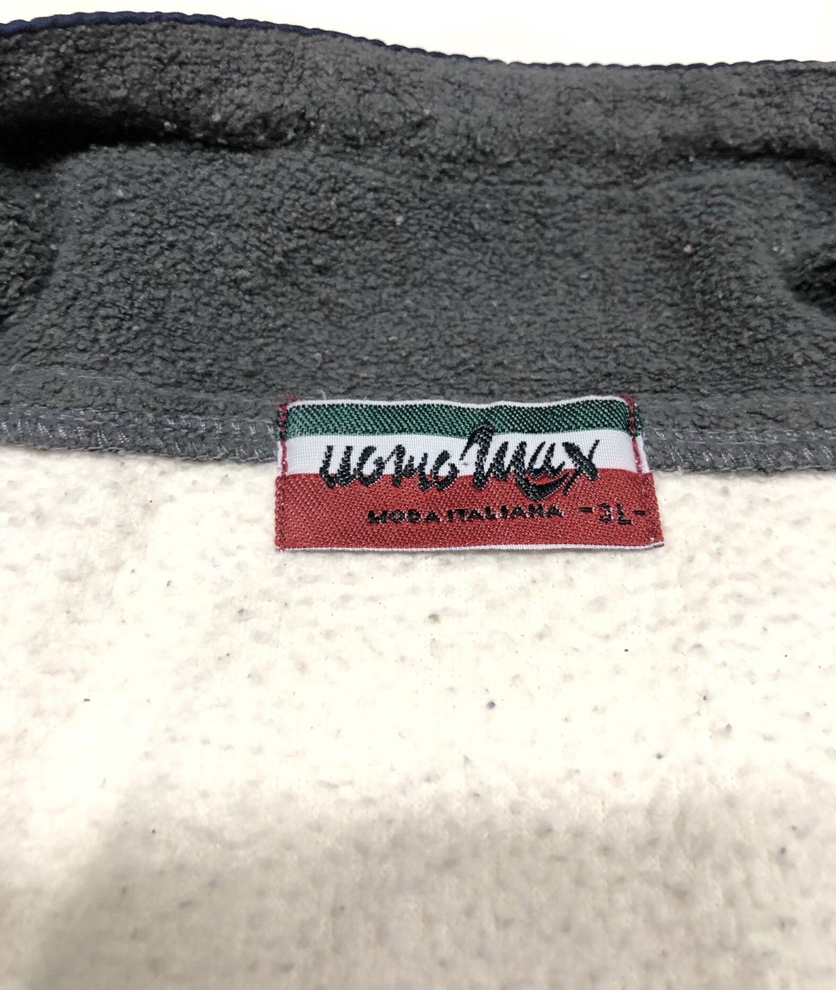 Vintage VINTAGE UOMO MAX MODA ITALIANA QUARTER SNAP FLEECE JACKET Size US XXL / EU 58 / 5 - 8 Thumbnail