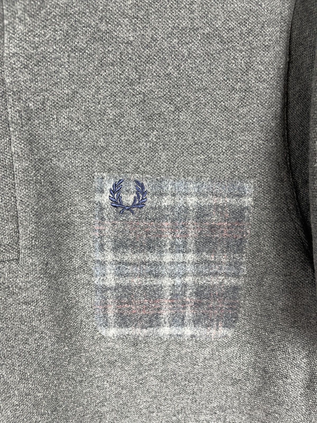 Fred Perry Fred Perry grey checkered polo tee shirt basic Size US M / EU 48-50 / 2 - 5 Thumbnail