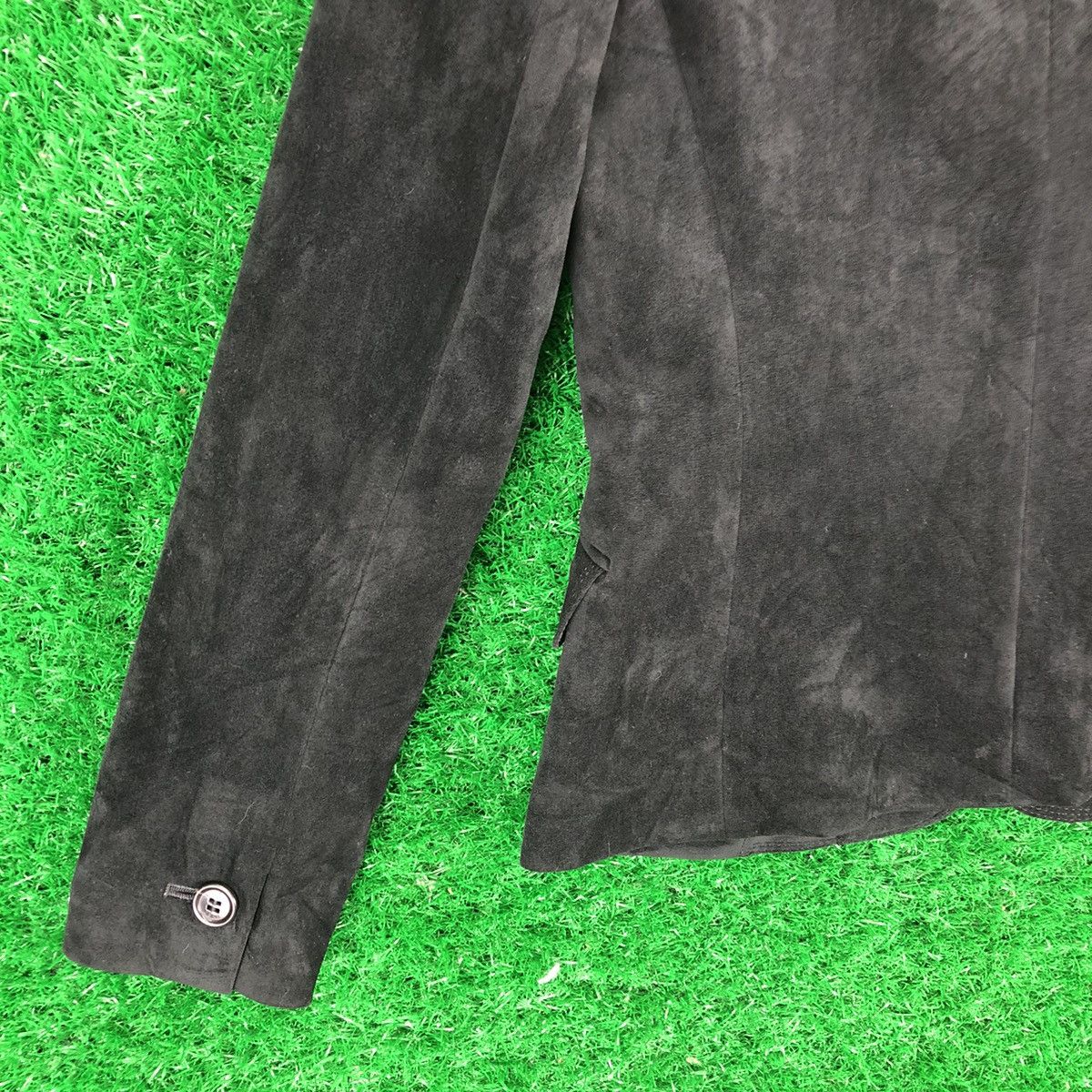 Yohji Yamamoto Vintage Velvet Women Coat Jacket INÉD by Yohji Yamamoto Size XXS / US 00 / IT 34 - 6 Thumbnail