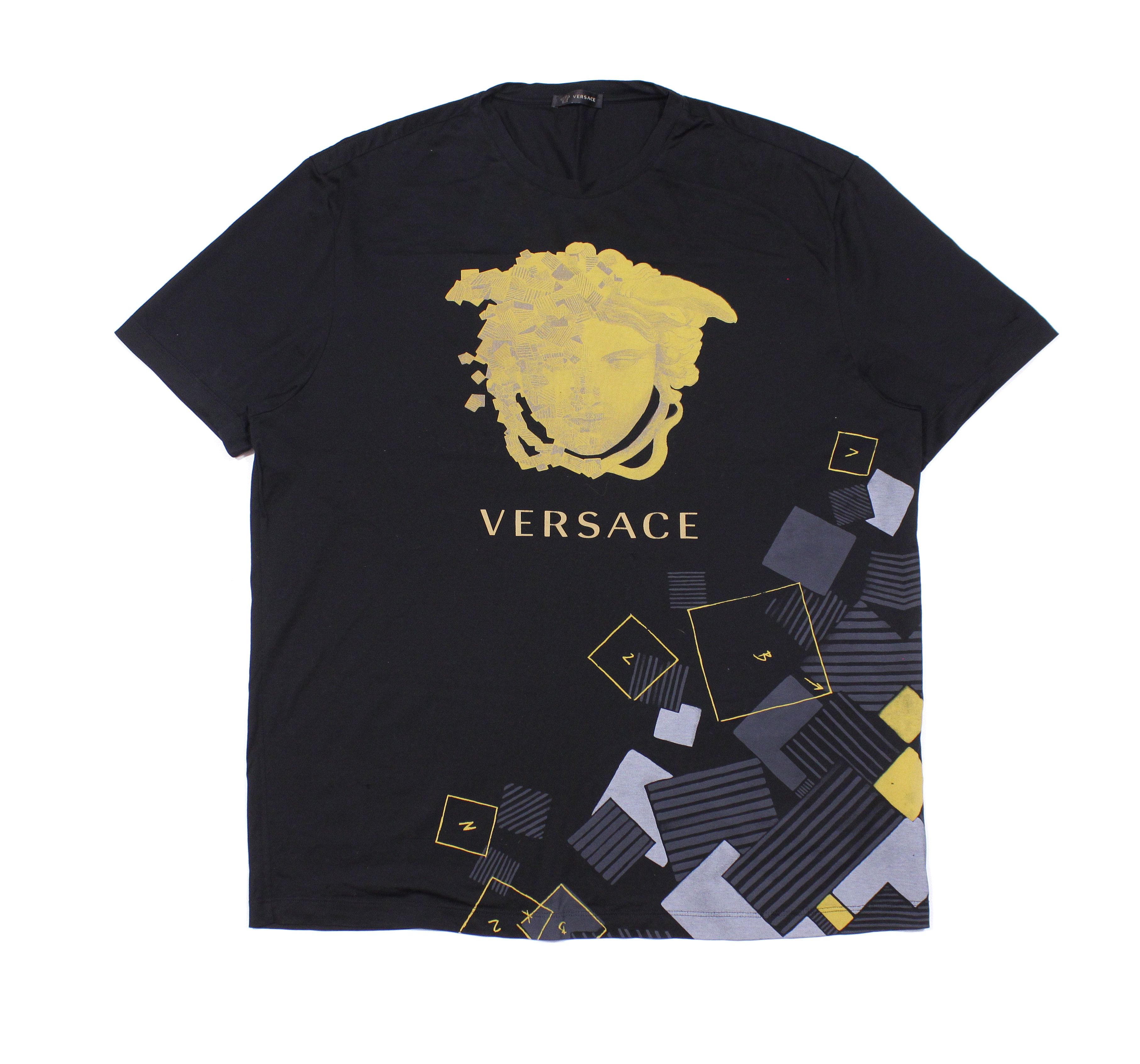 Versace medusa t shirt replica sales