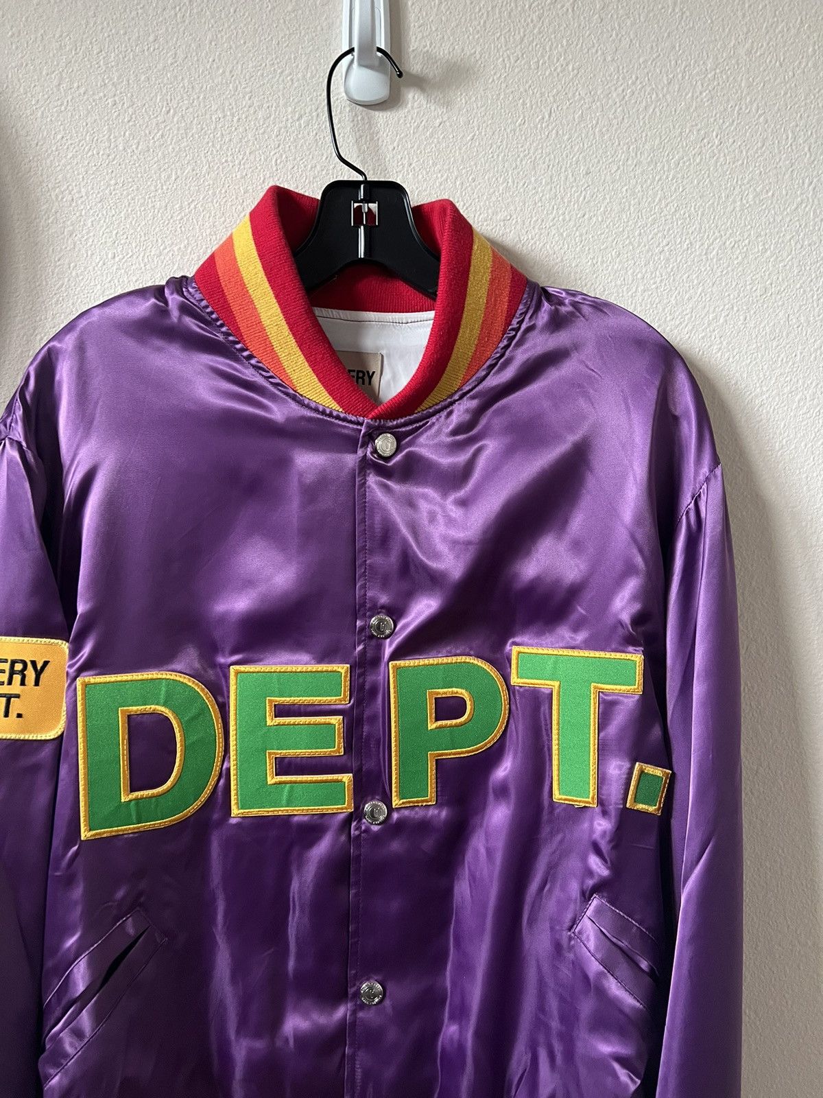 Gallery Dept. Gallery Dept MVP Satin Jacket Size US XL / EU 56 / 4 - 4 Thumbnail